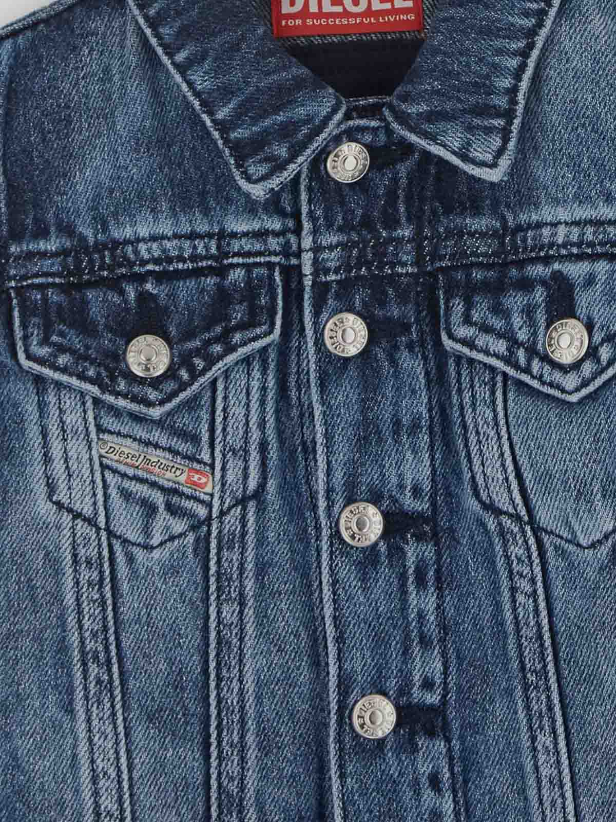 Diesel デニムジャケット - ブルー|K00390KXBGCK01