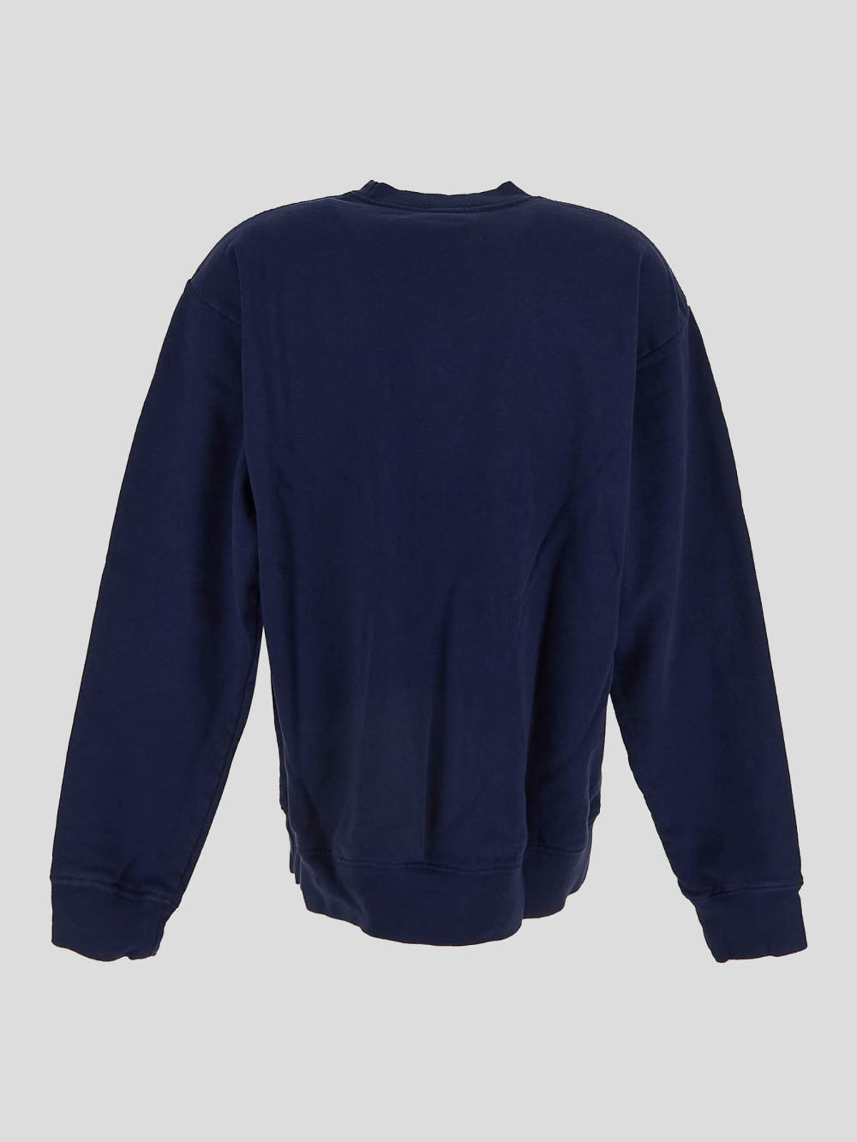 Shop Sporty And Rich Blue Sweatshirt With Long Sleeves