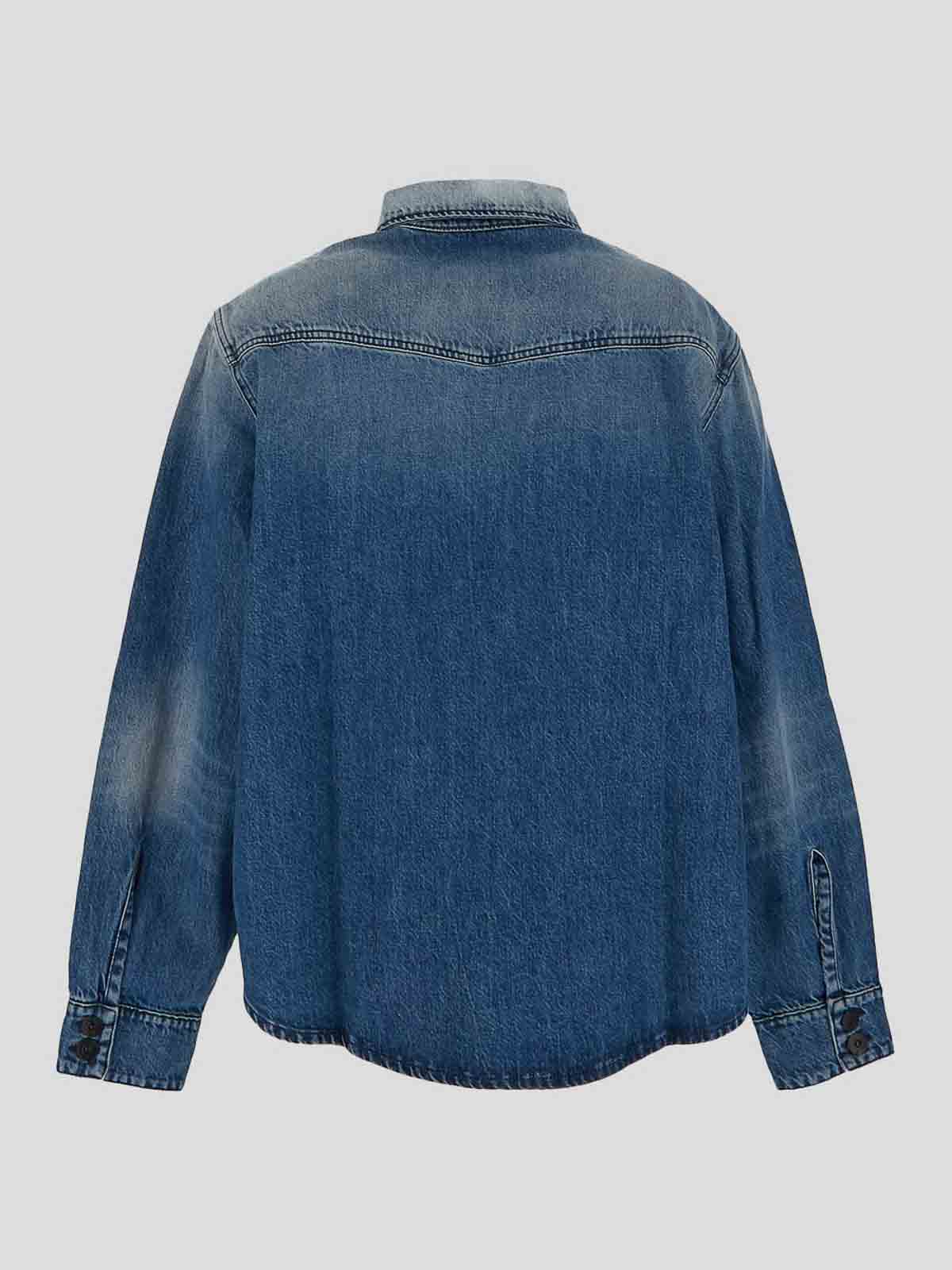 Shop 3x1 Denim Jacket With Long Sleeves