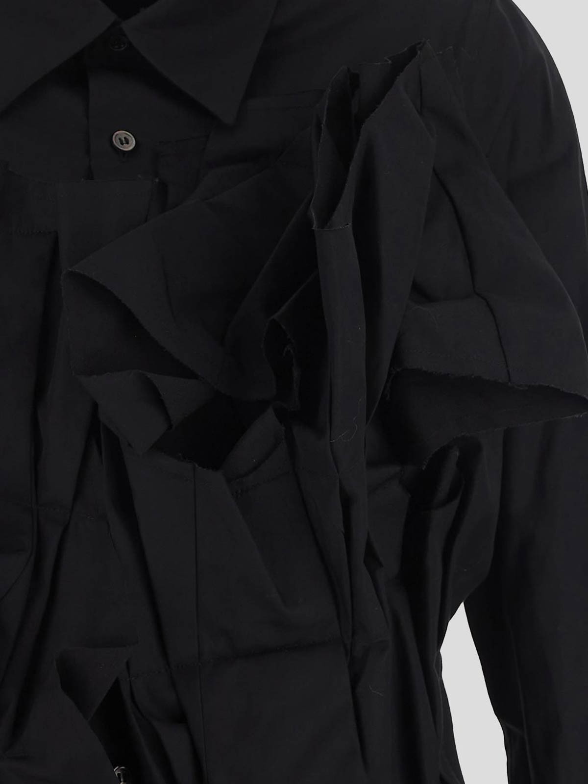 Shop Comme Des Garçons Vestido Corto - Negro In Black