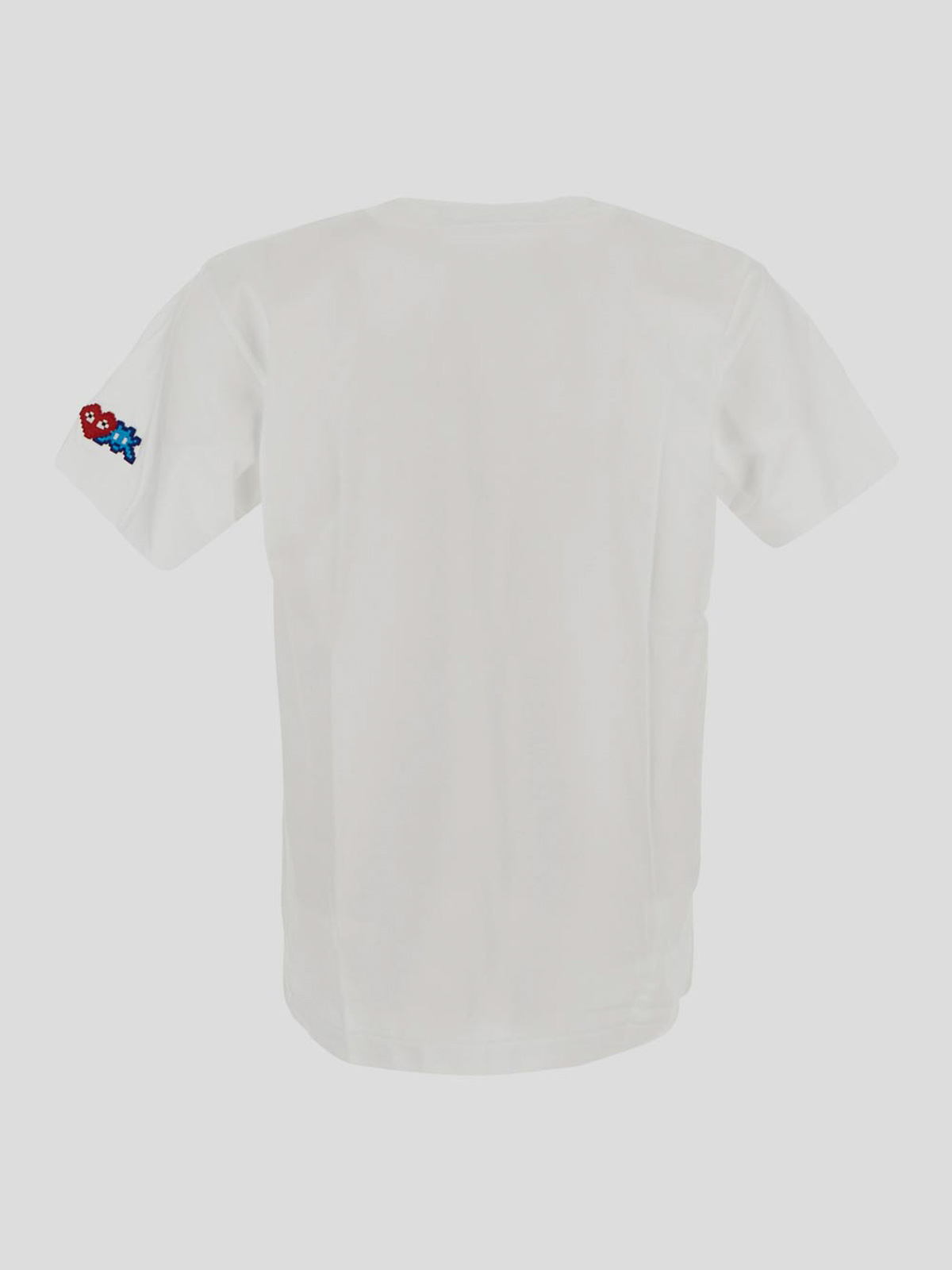 Shop Comme Des Garçons Play Hite T-shirt With Short Sleeves In White
