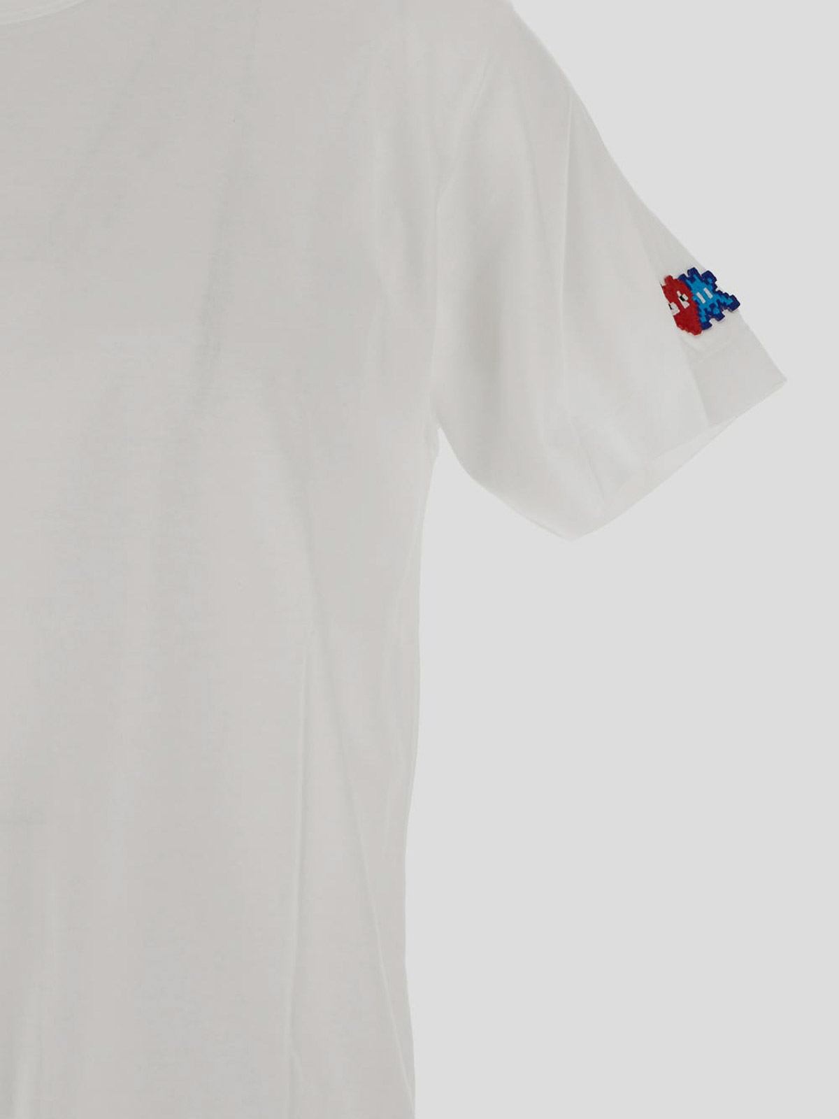 Shop Comme Des Garçons Play Hite T-shirt With Short Sleeves In White