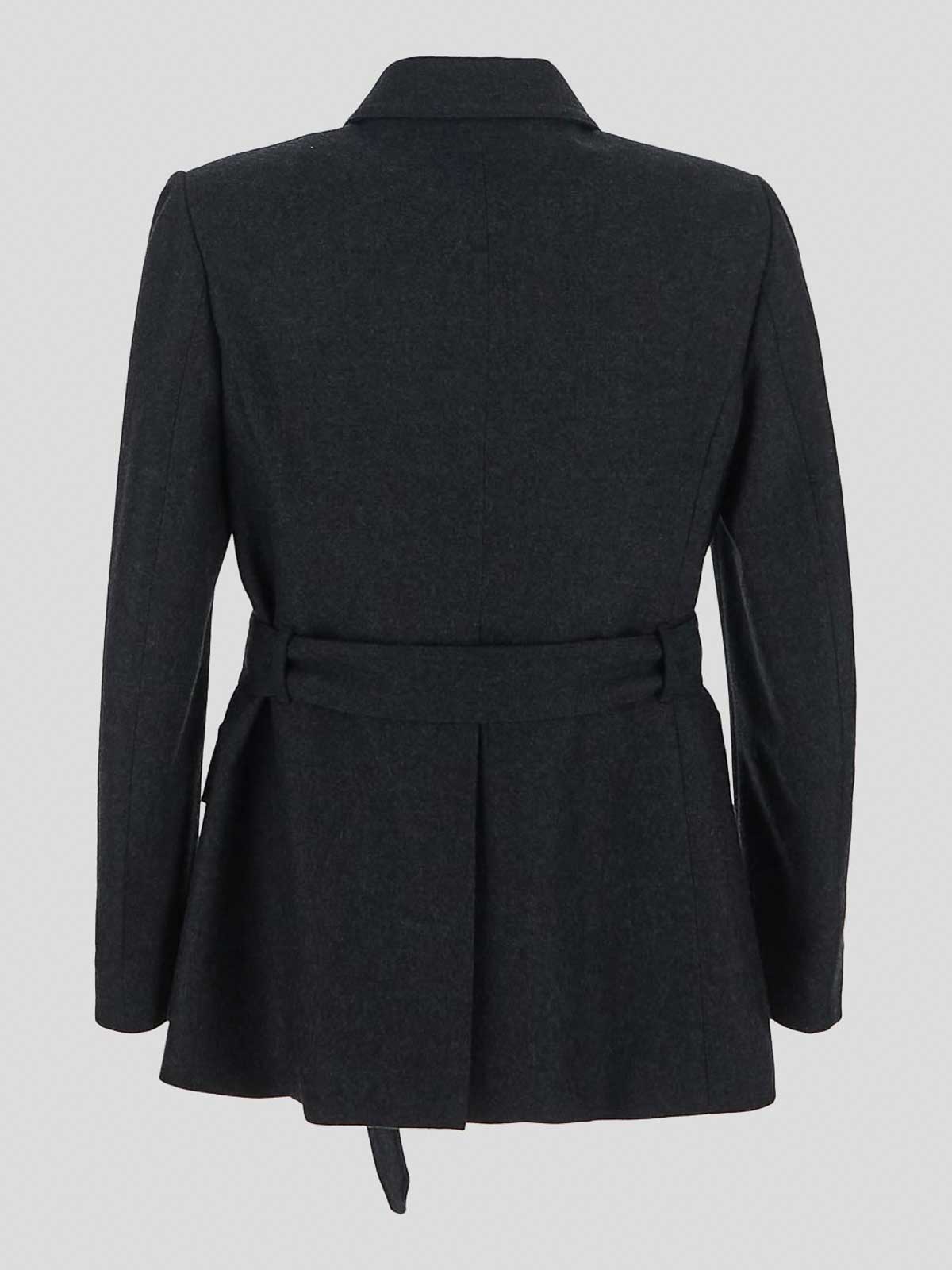 Shop Dries Van Noten Single Breasted Jacket In Grey