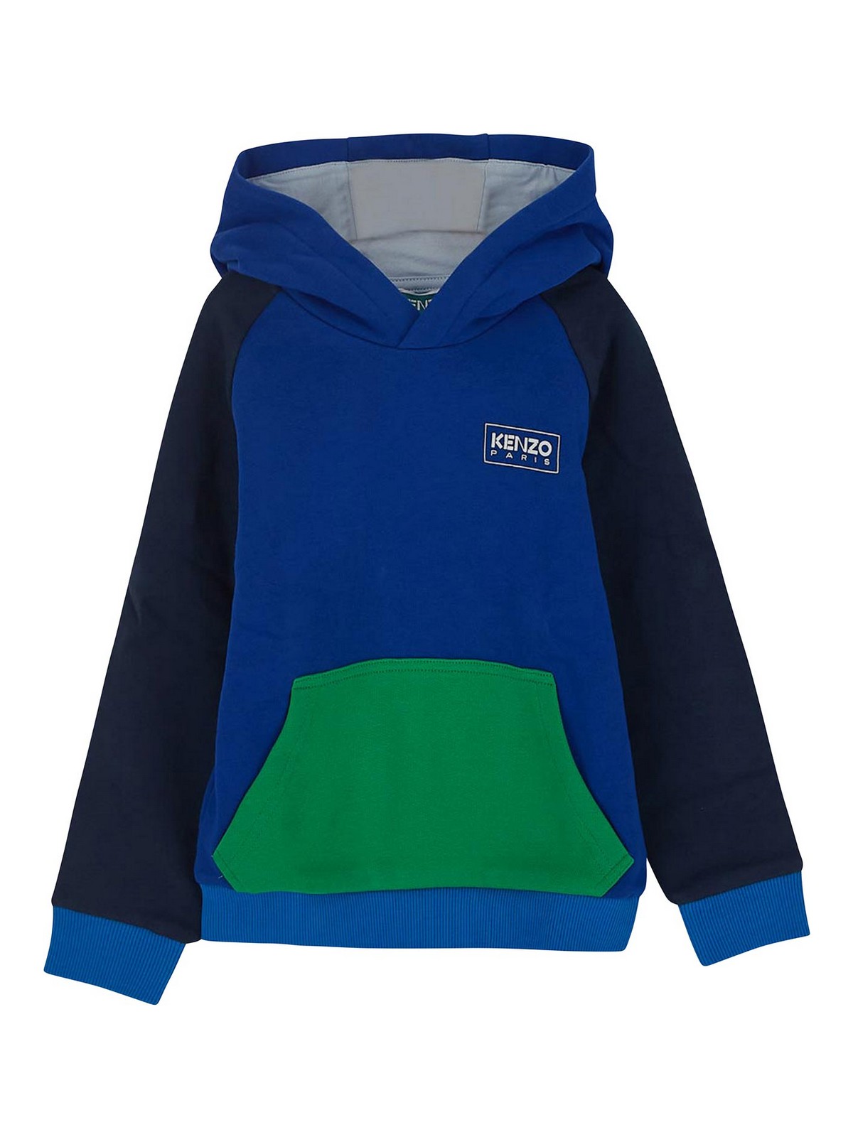 Kenzo Kids' Blue Sweatshirt With Long Sleeves