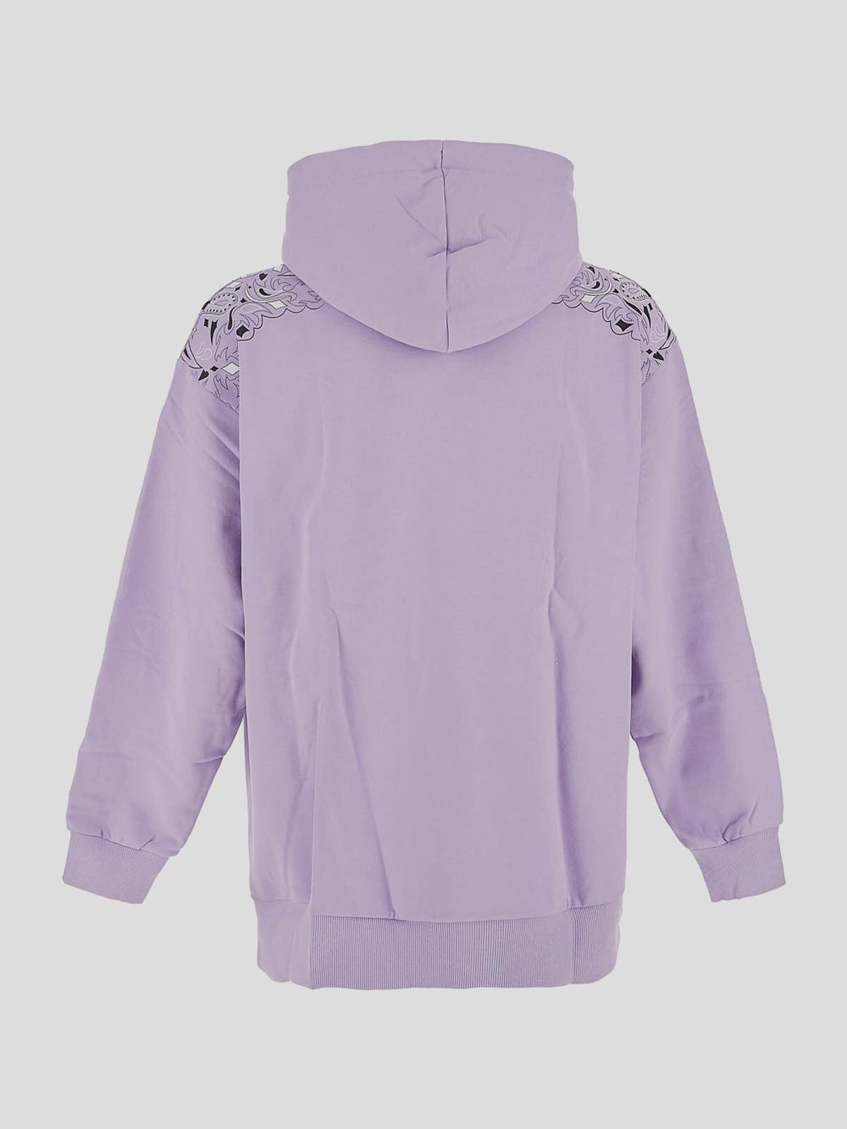 Shop Mcm Lac Sweatshirt With Long Sleeves In Metallic