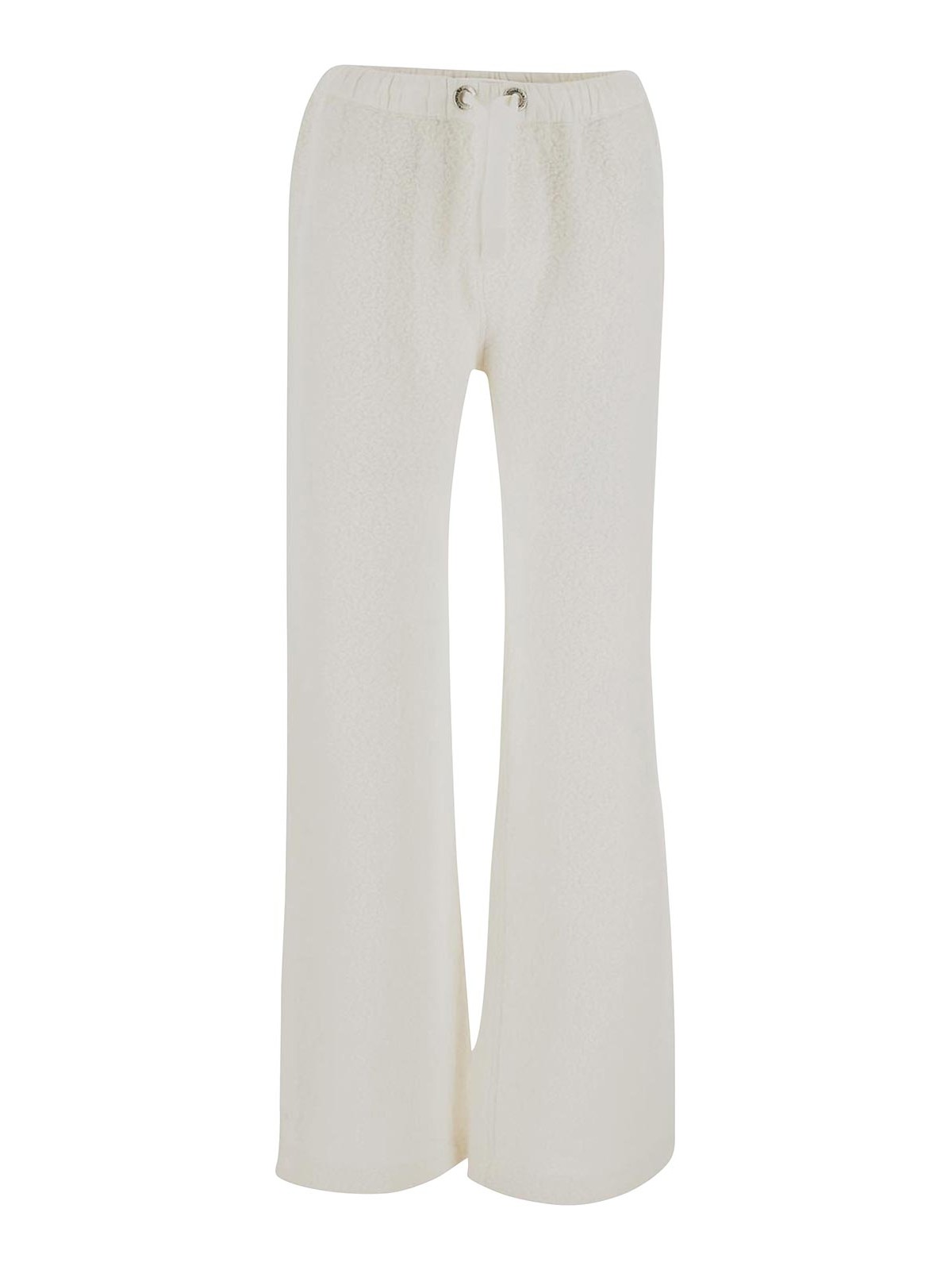Parajumpers White Trousers With Elasticated Waist In Pattern