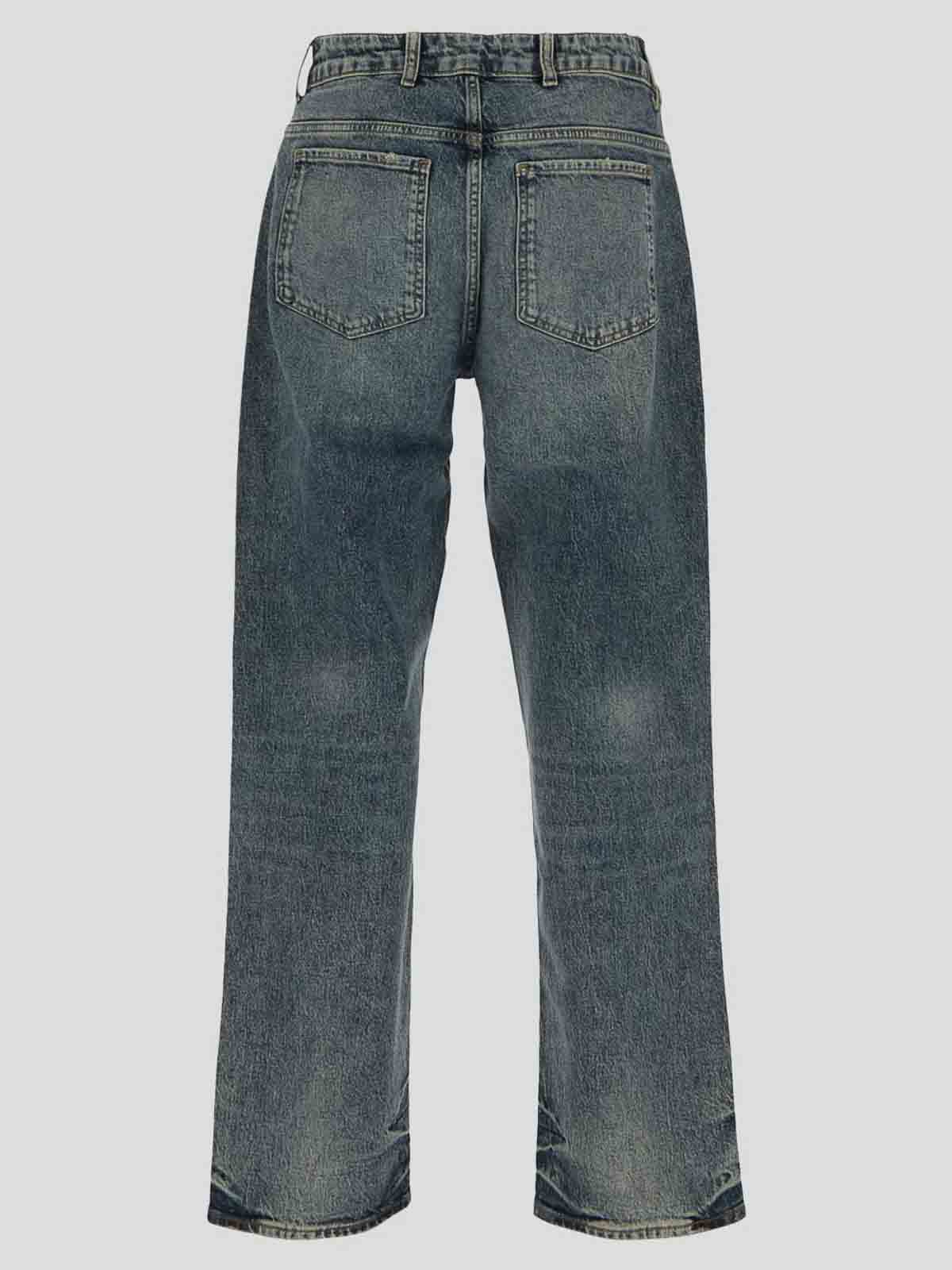 Shop Represent Blue Jeans With Side Pockets