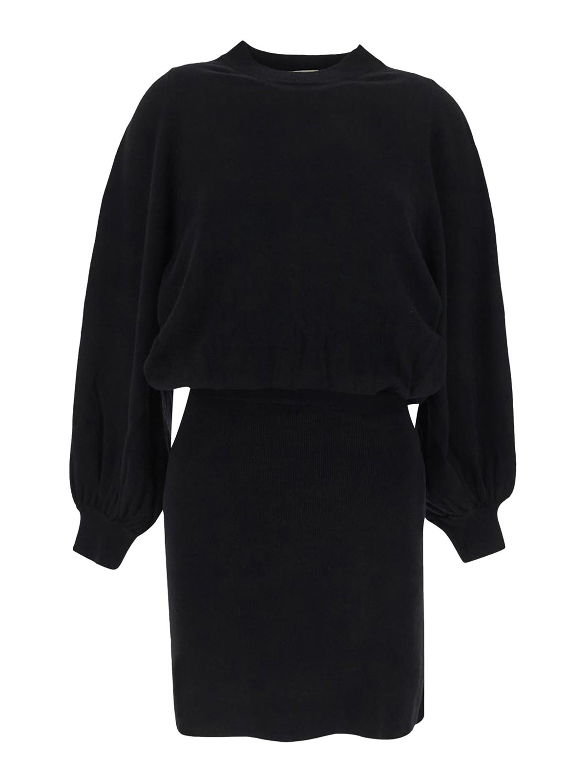 Semicouture Short Dress In Black
