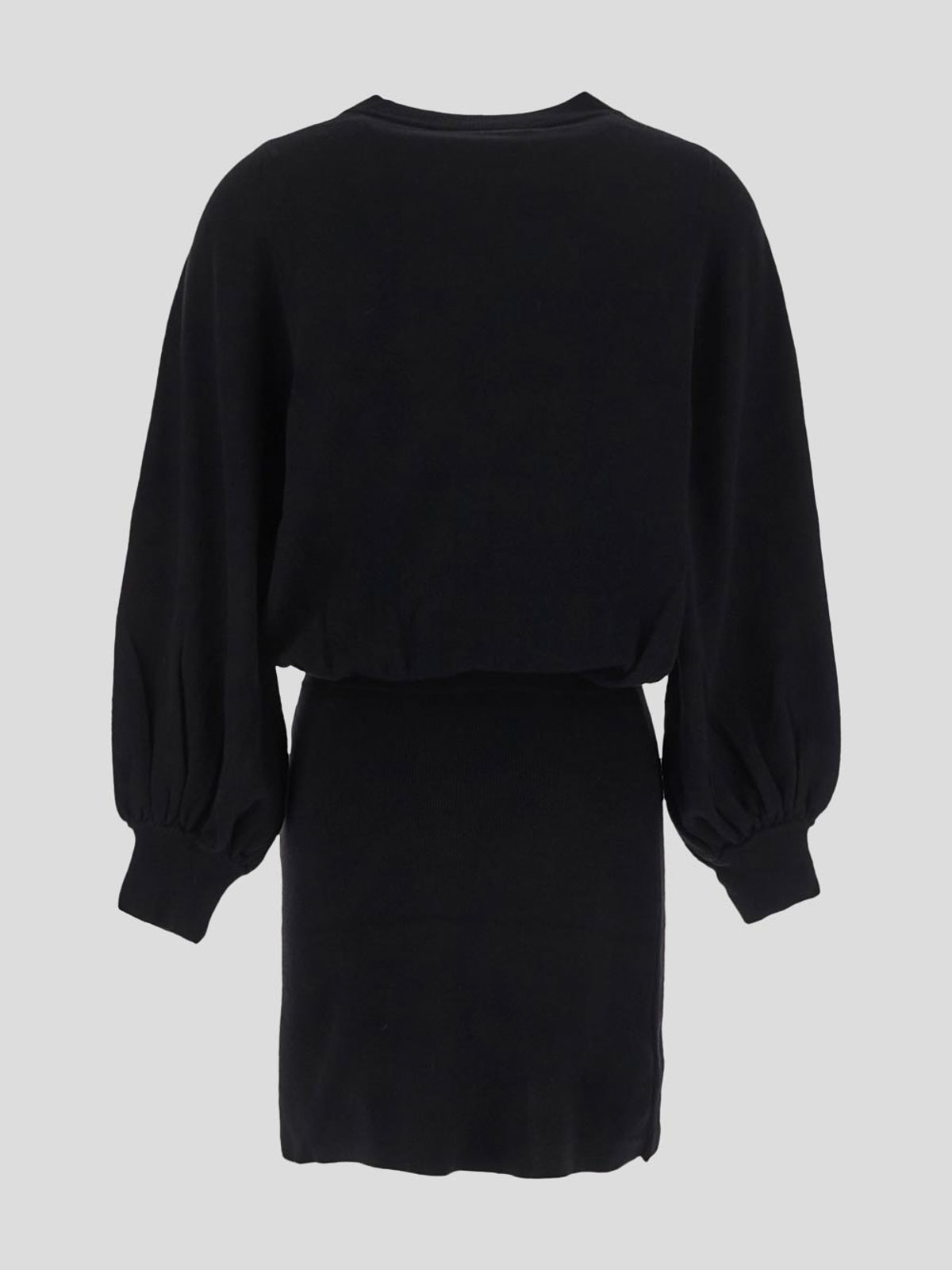 Shop Semicouture Short Dress In Black