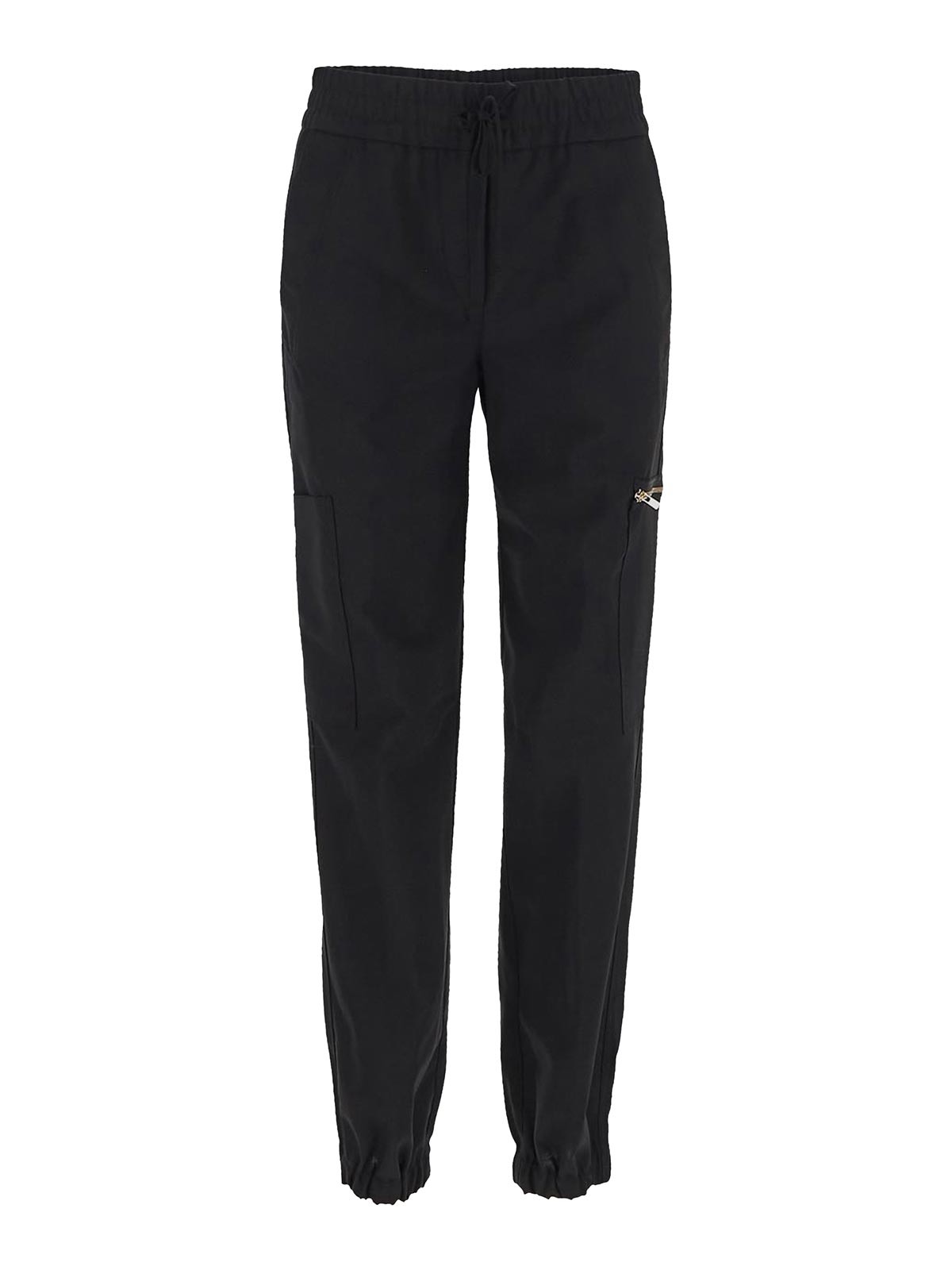 Semicouture Black Trousers With Side Pockets