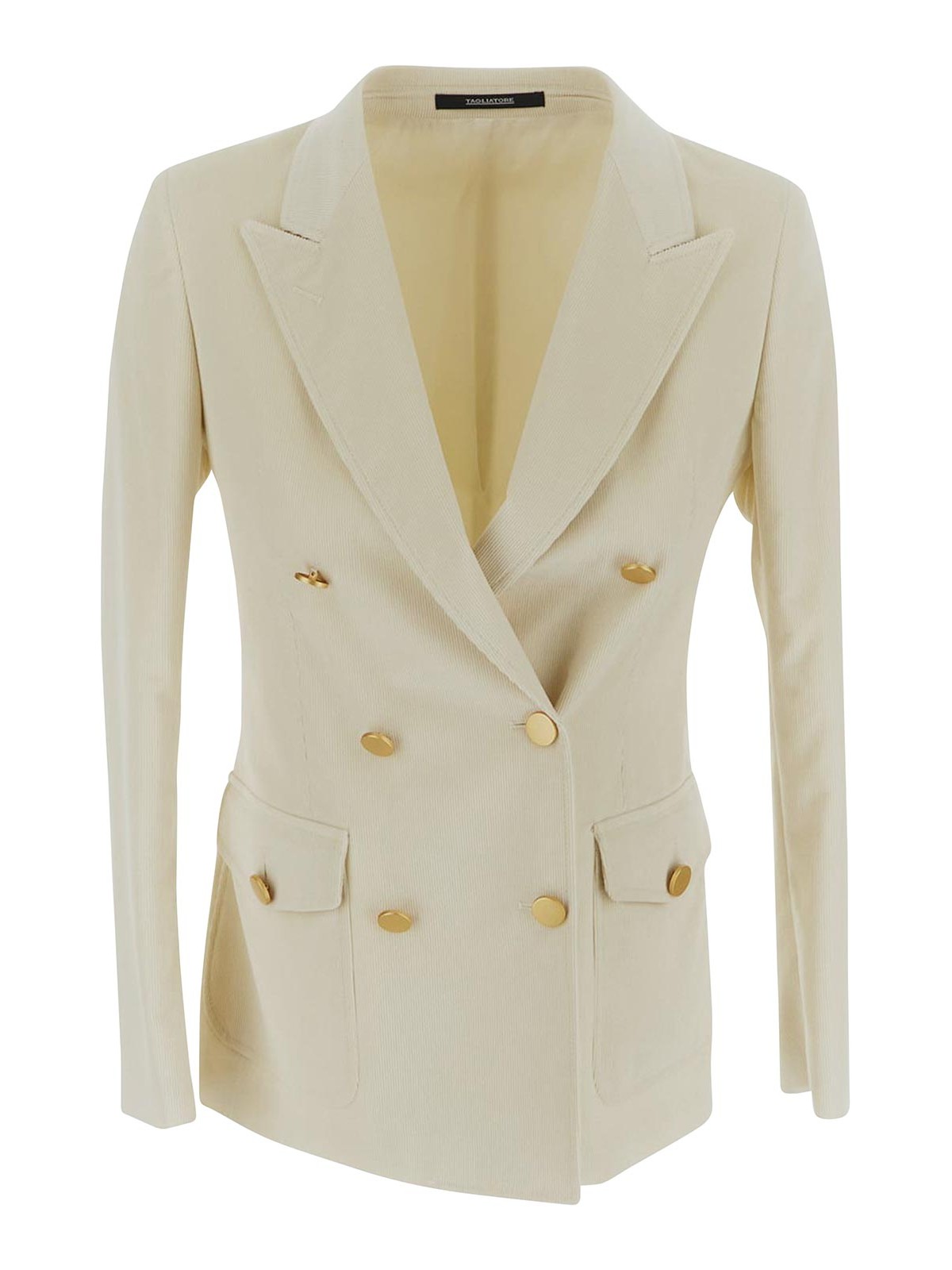 ジャケット TAGLIATORE Women Jackets JHONEY WHITE Petite Seamed White Denim Jacket | White House Black Market