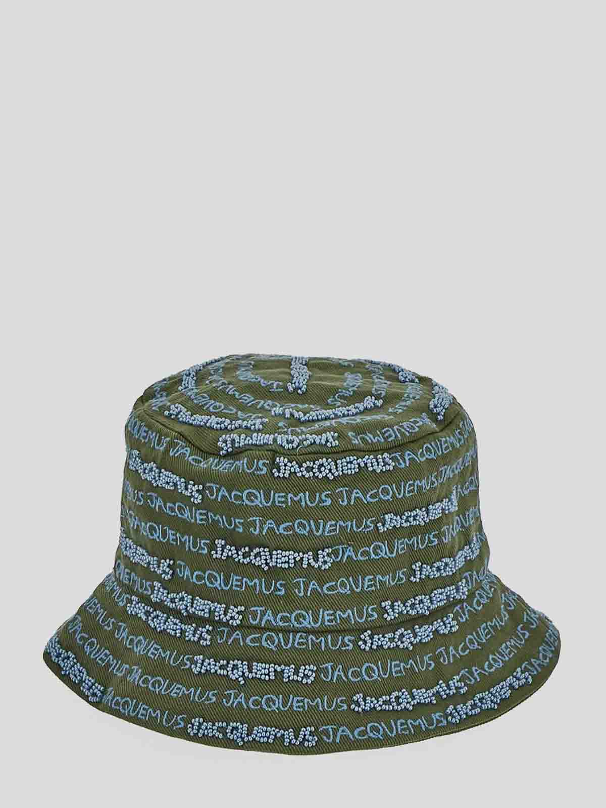 Shop Jacquemus Bucket Hat In Light Brown