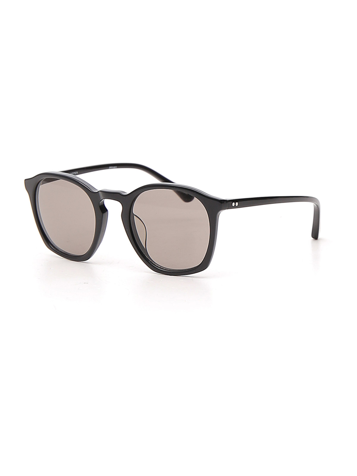 Shop Linda Farrow Sunglasses In Black With Black Lenses