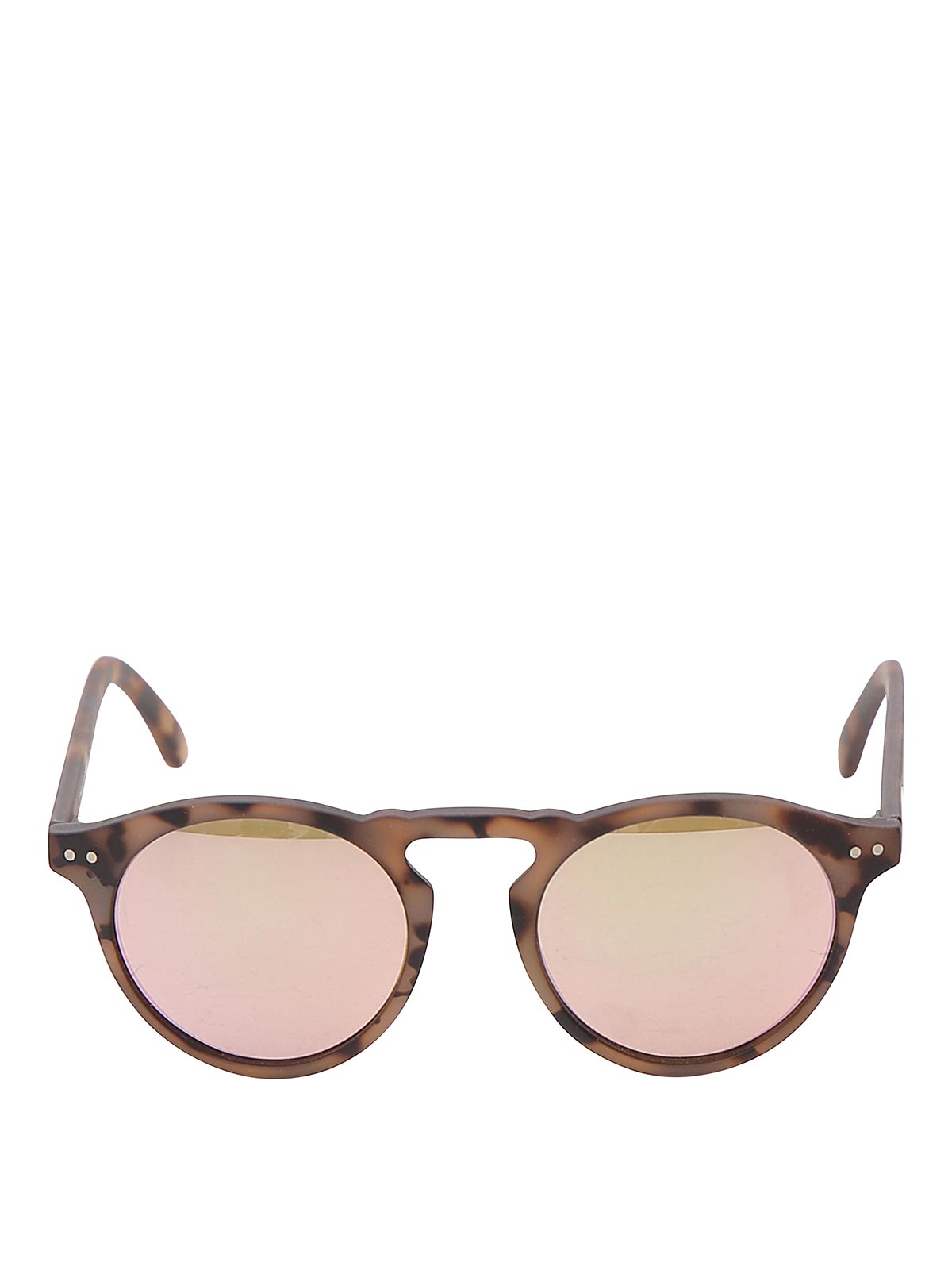 Spektre Mirrored Lenses Sunglasses In Brown