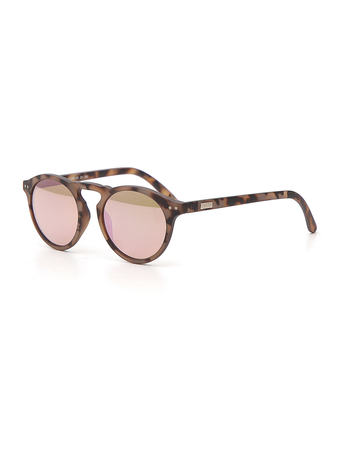 Shop Spektre Mirrored Lenses Sunglasses In Brown