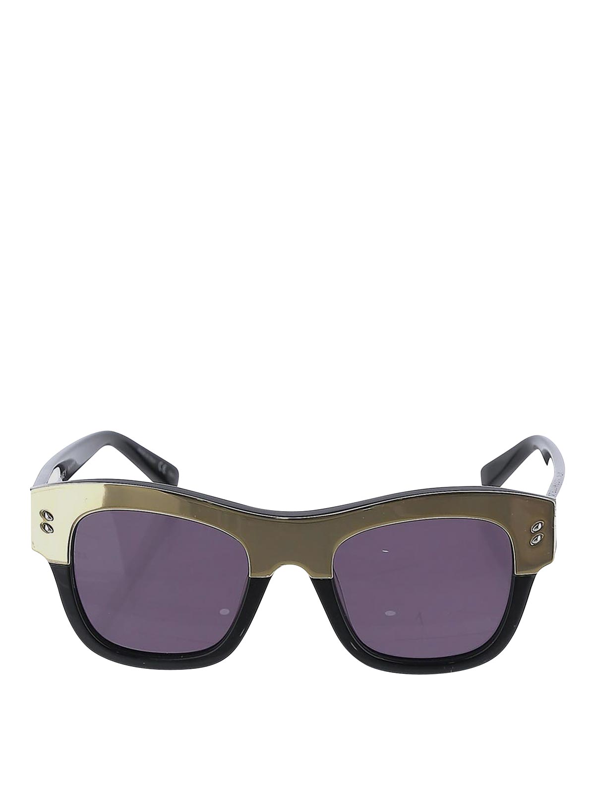Stella Mccartney Sunglasses In Black With On The Frame