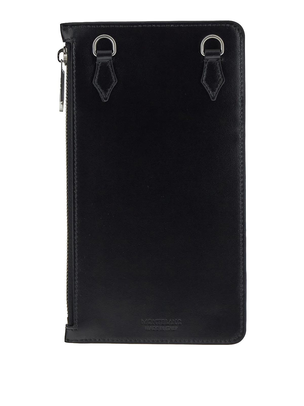 Montblanc Wallet In Black With Card Slots