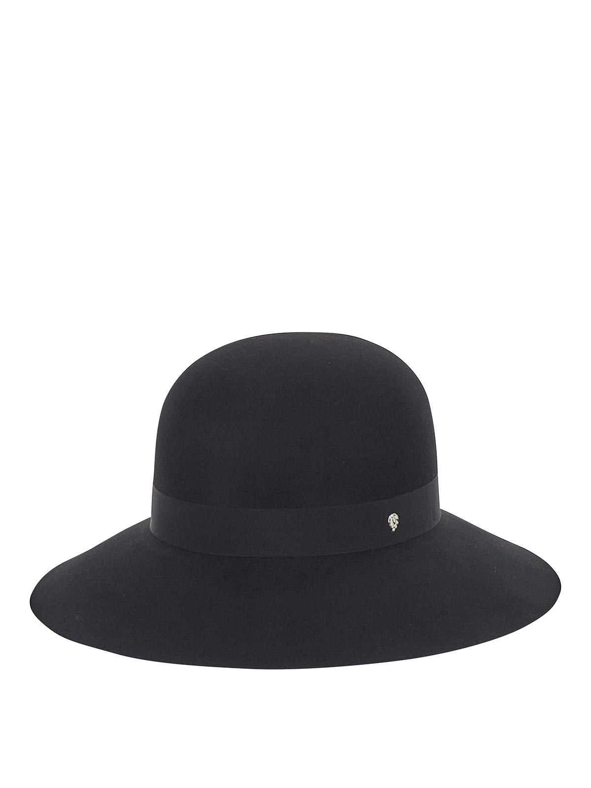 Helen Kaminski Hat In Black With Ribbed Band