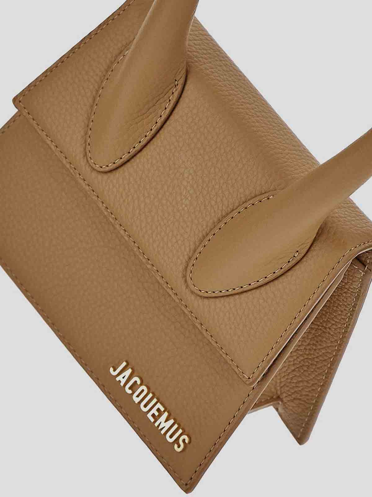 Shop Jacquemus Handbag In Brown