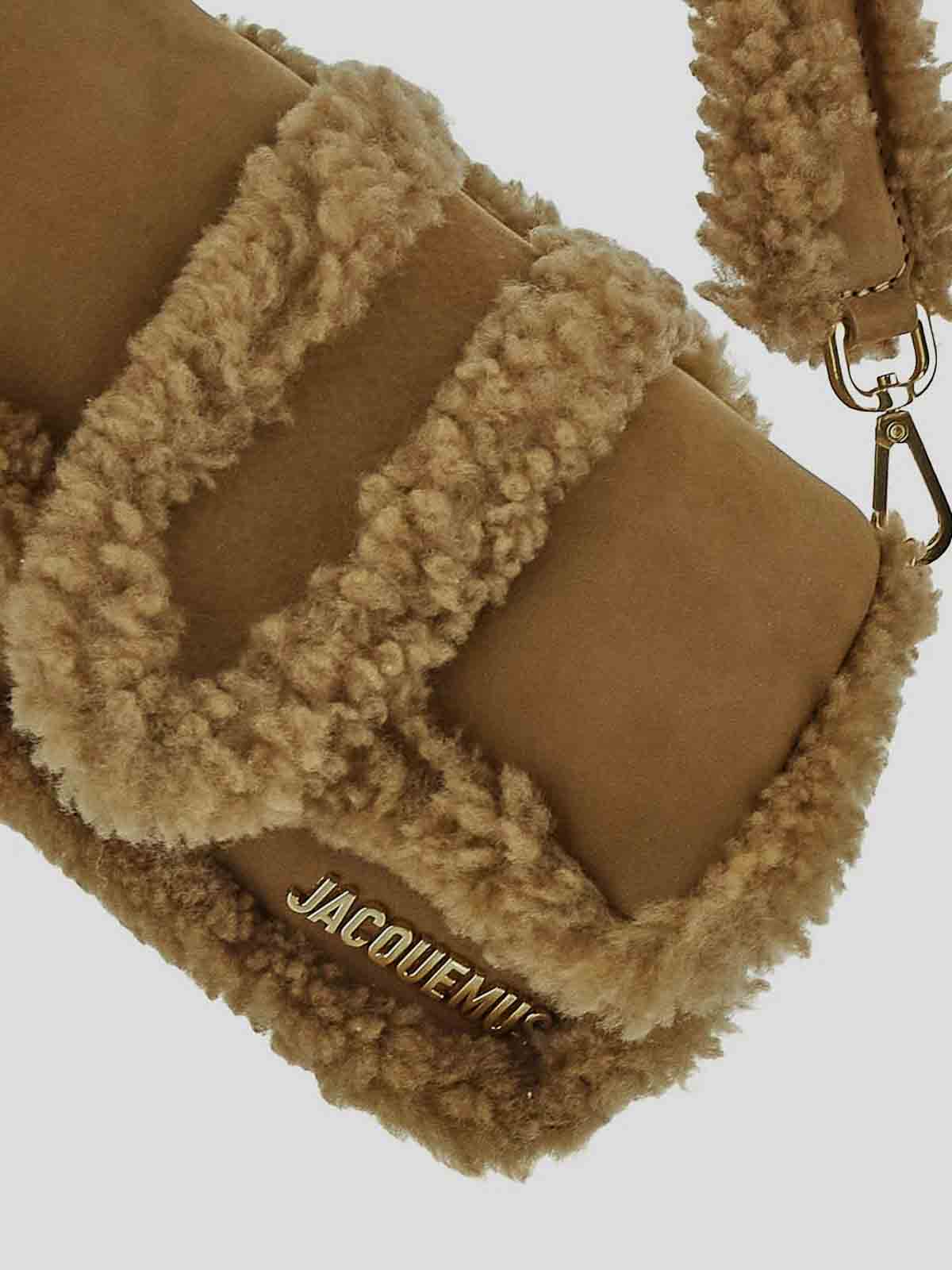 Shop Jacquemus Puffed  Bag In Brown