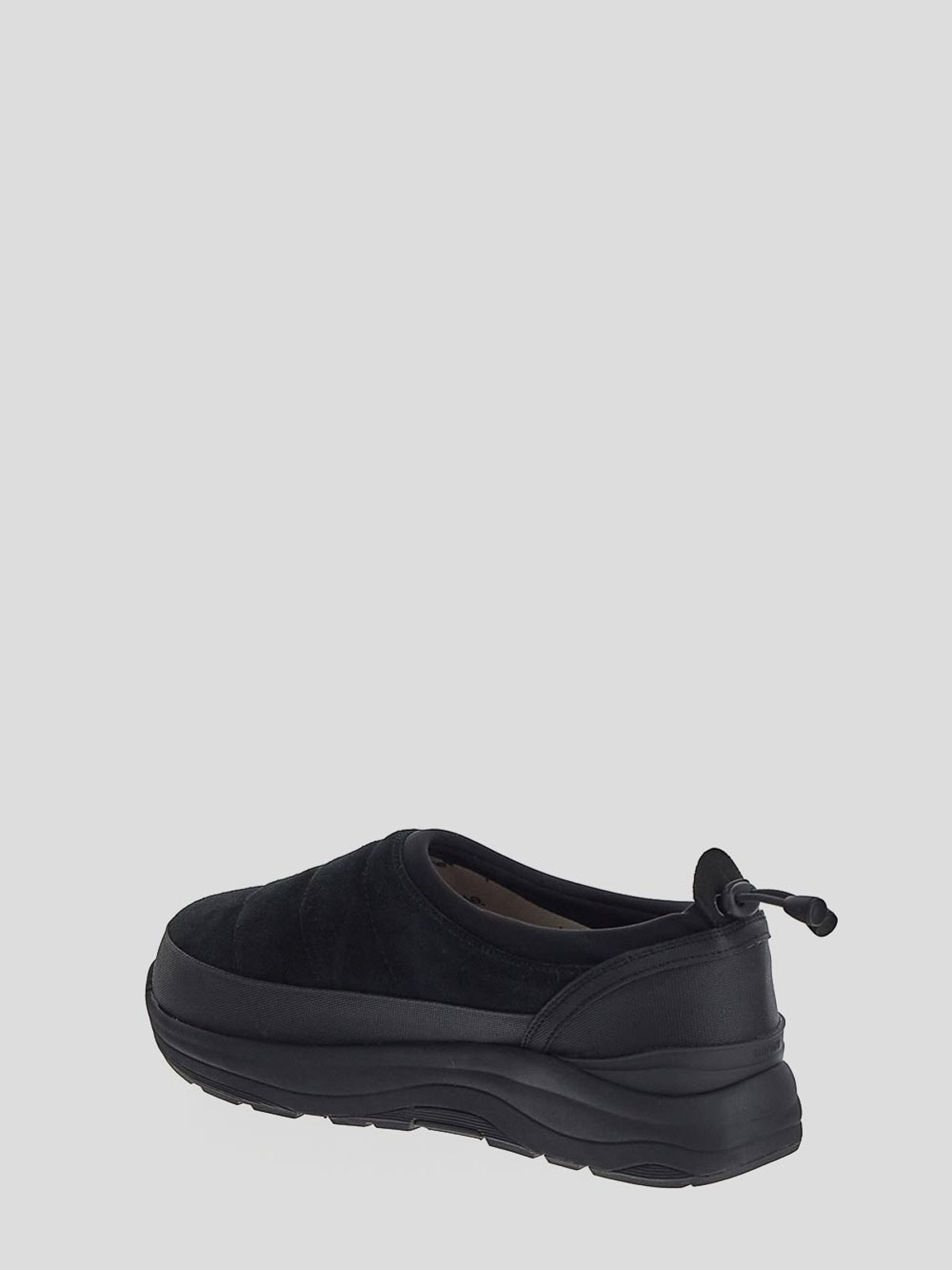 Shop Suicoke Black Shoes With Round Toe