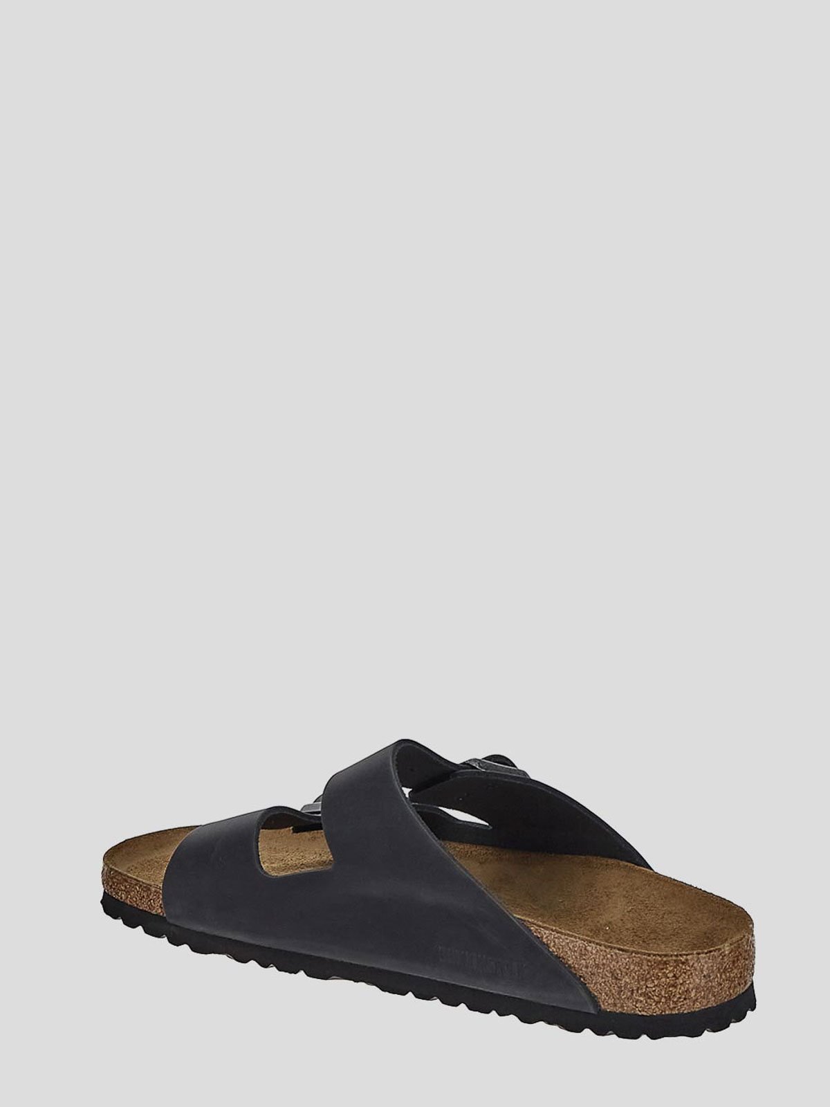 Shop Birkenstock Sandals In Black Oiled