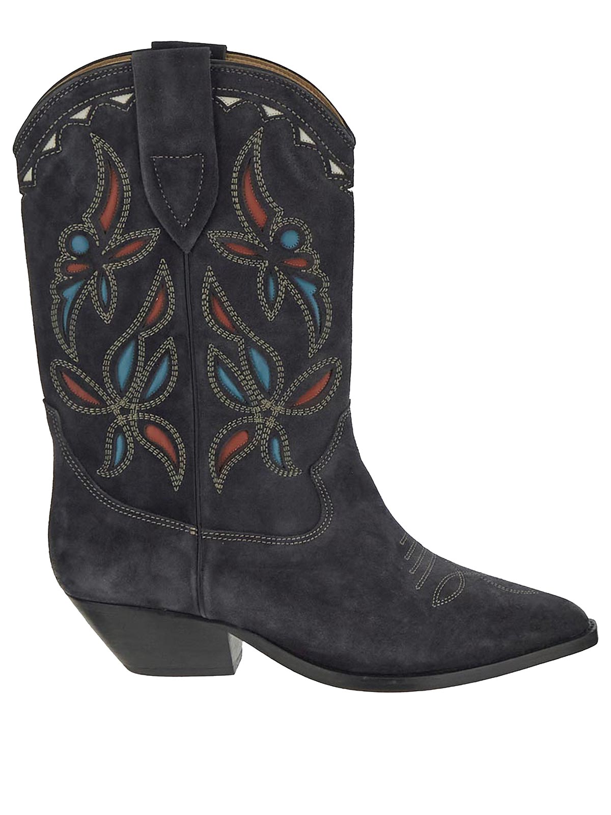Shop Isabel Marant Faded Boots In Red
