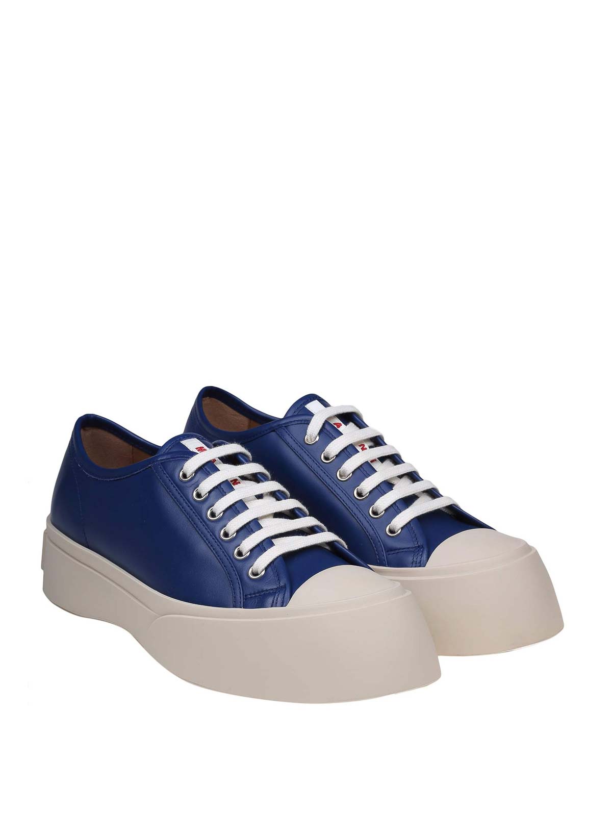 Shop Marni Pablo Sneakers In Azul