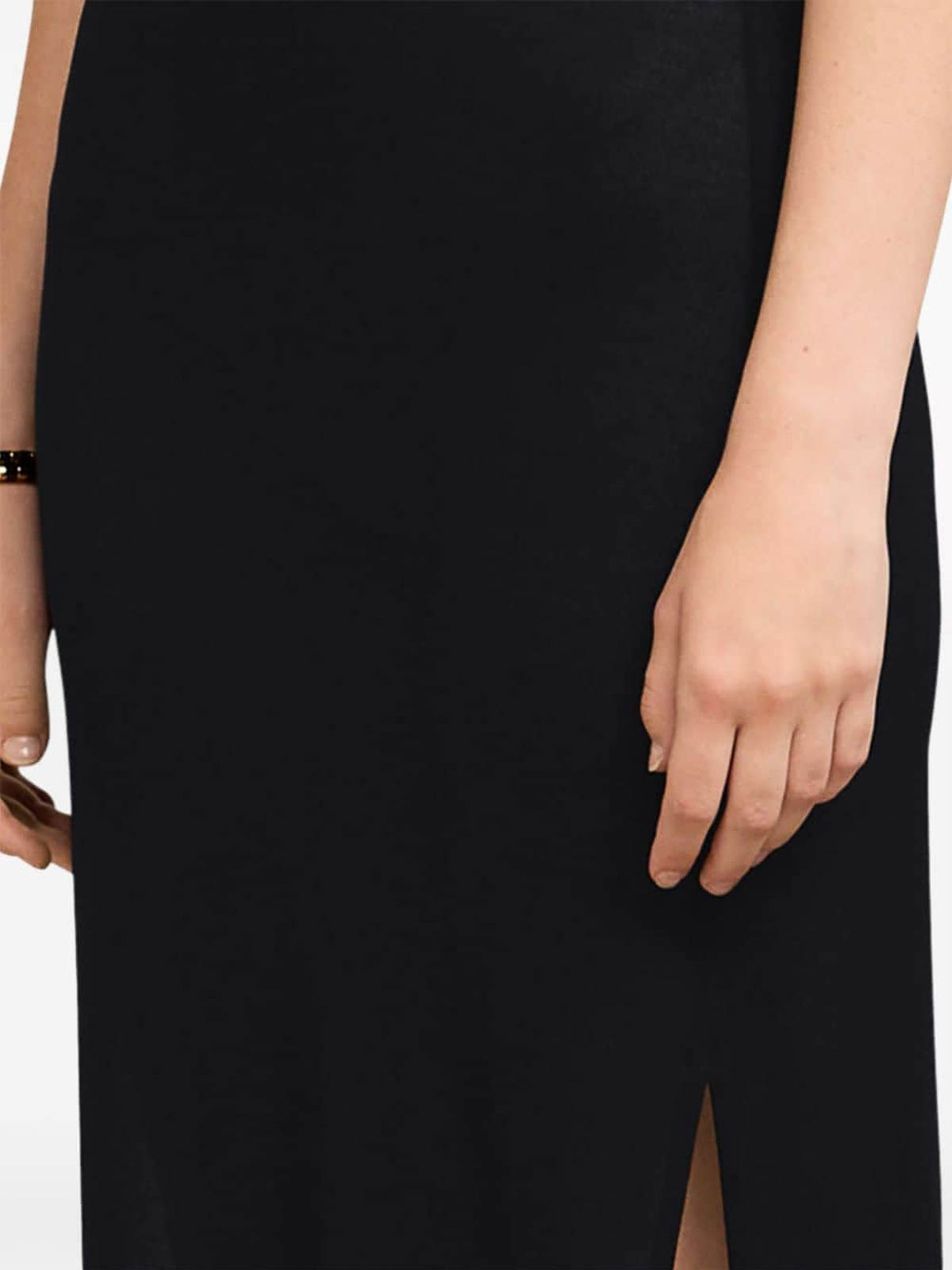 Shop Ami Alexandre Mattiussi Vestido Largo - Negro In Black