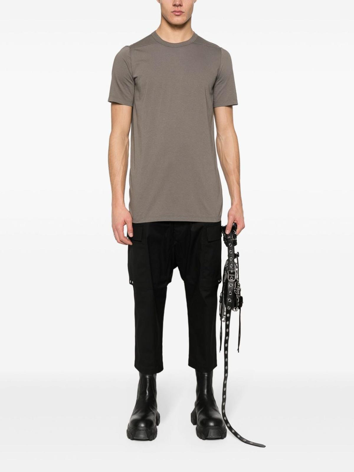 Shop Rick Owens Camiseta - Gris In Grey