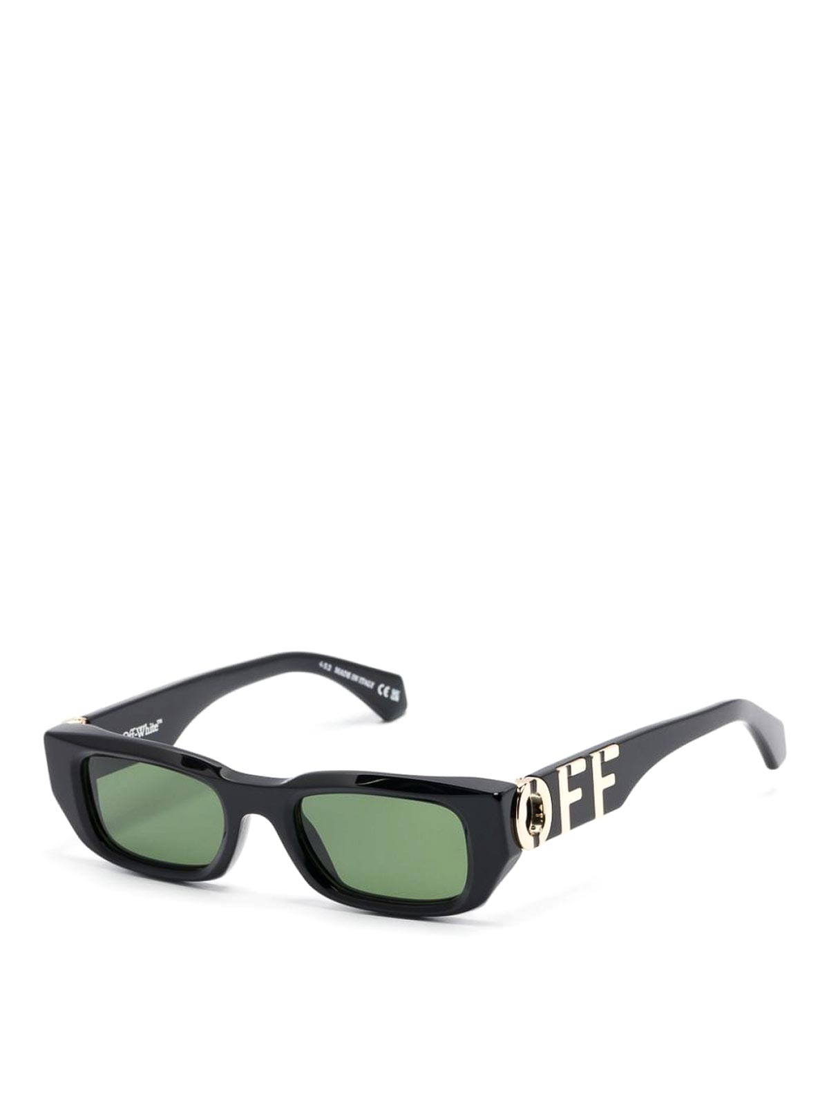 Shop Off-white Fillmore Rectangle-frame Sunglasses In Black