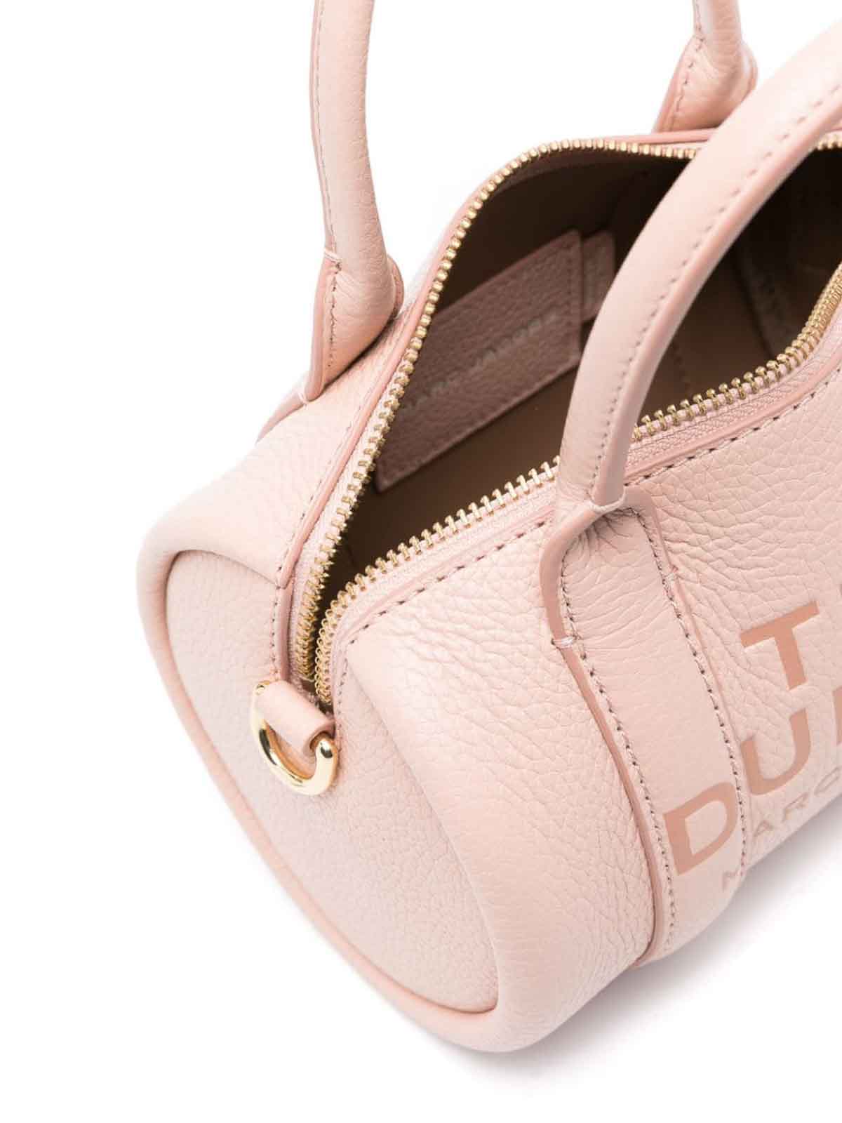Shop Marc Jacobs The Duffle Leather Mini - Rosado In Pink