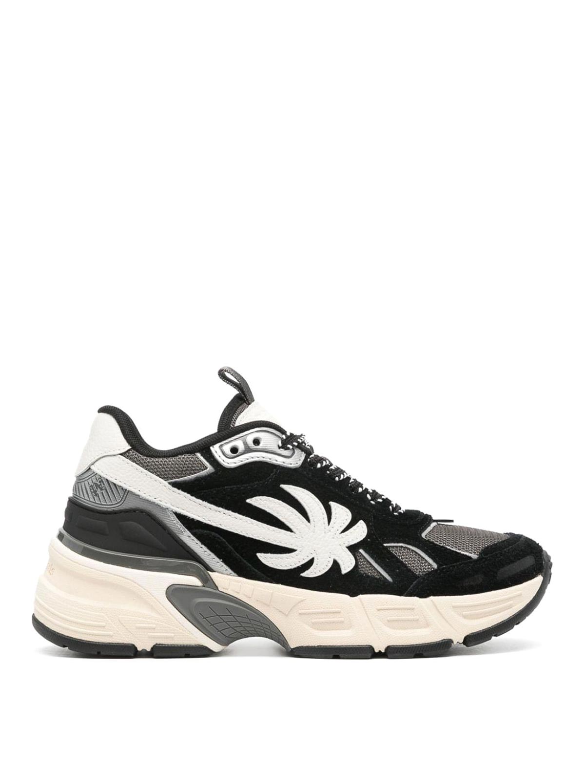 Shop Palm Angels The Palm Runner Sneakers In Black