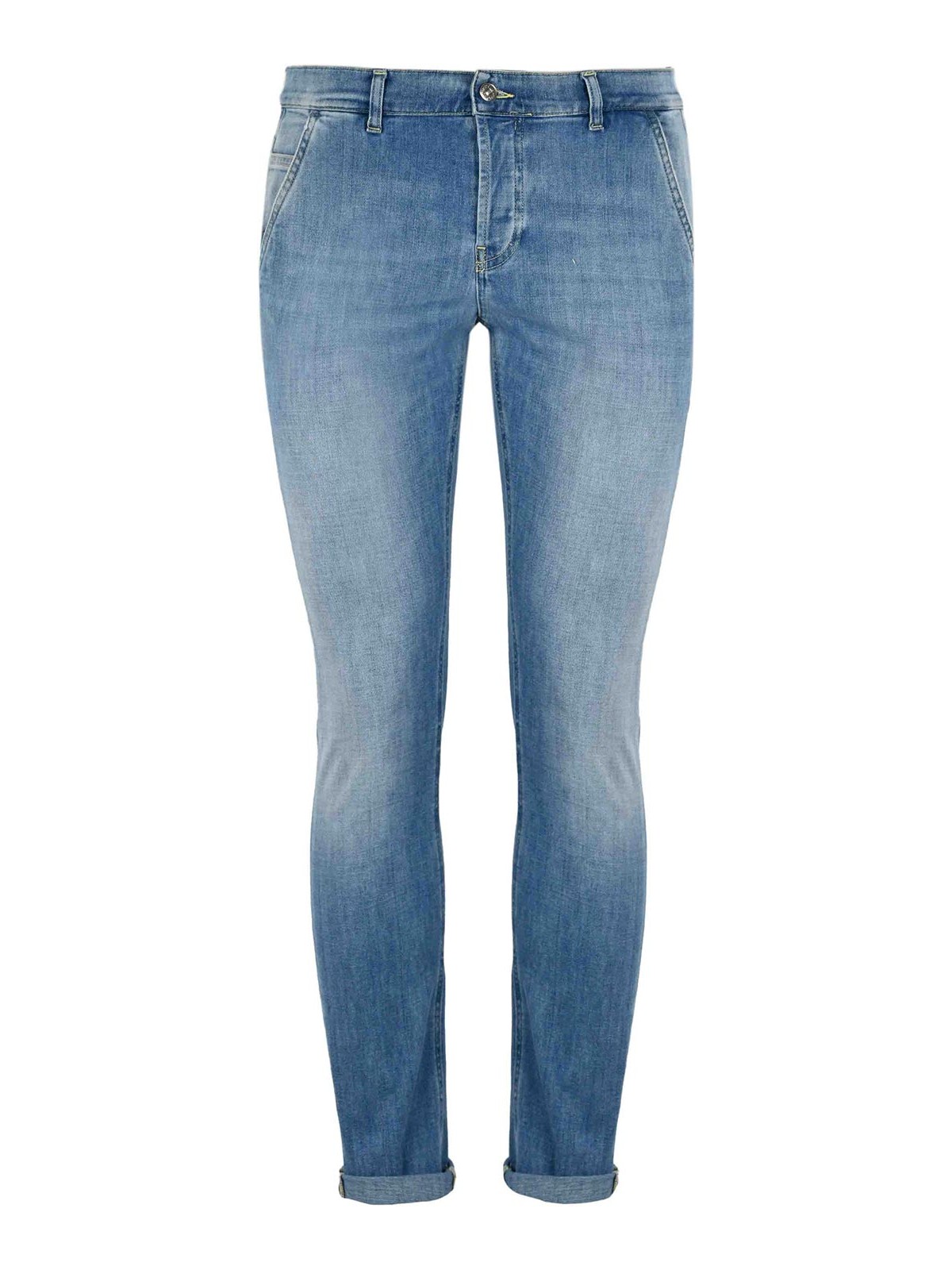 Shop Dondup Konor Skinny Jeans In Denim