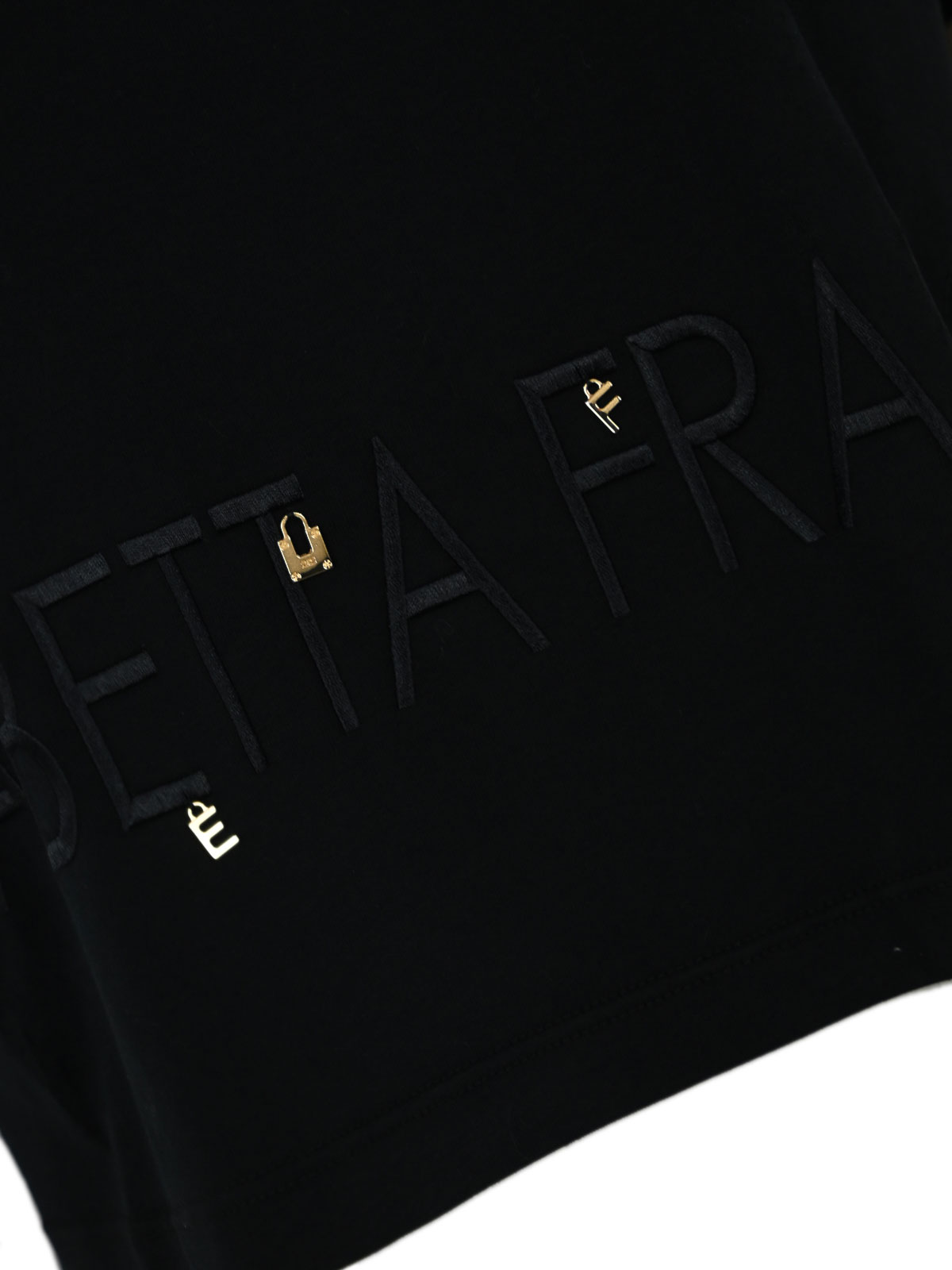 Shop Elisabetta Franchi Camiseta - Negro In Black