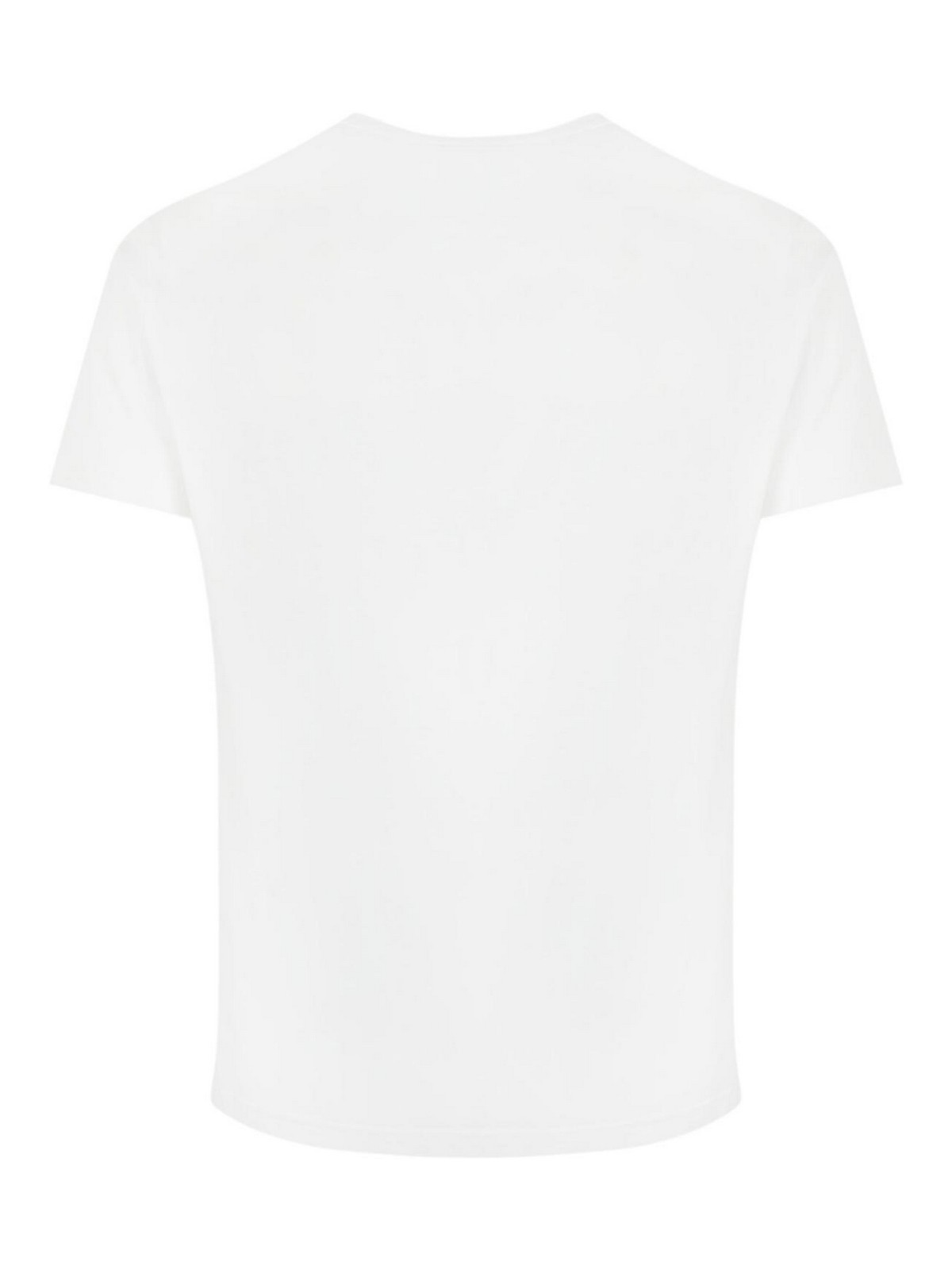 Shop Fay T-shirt With Logo Embroidery In White
