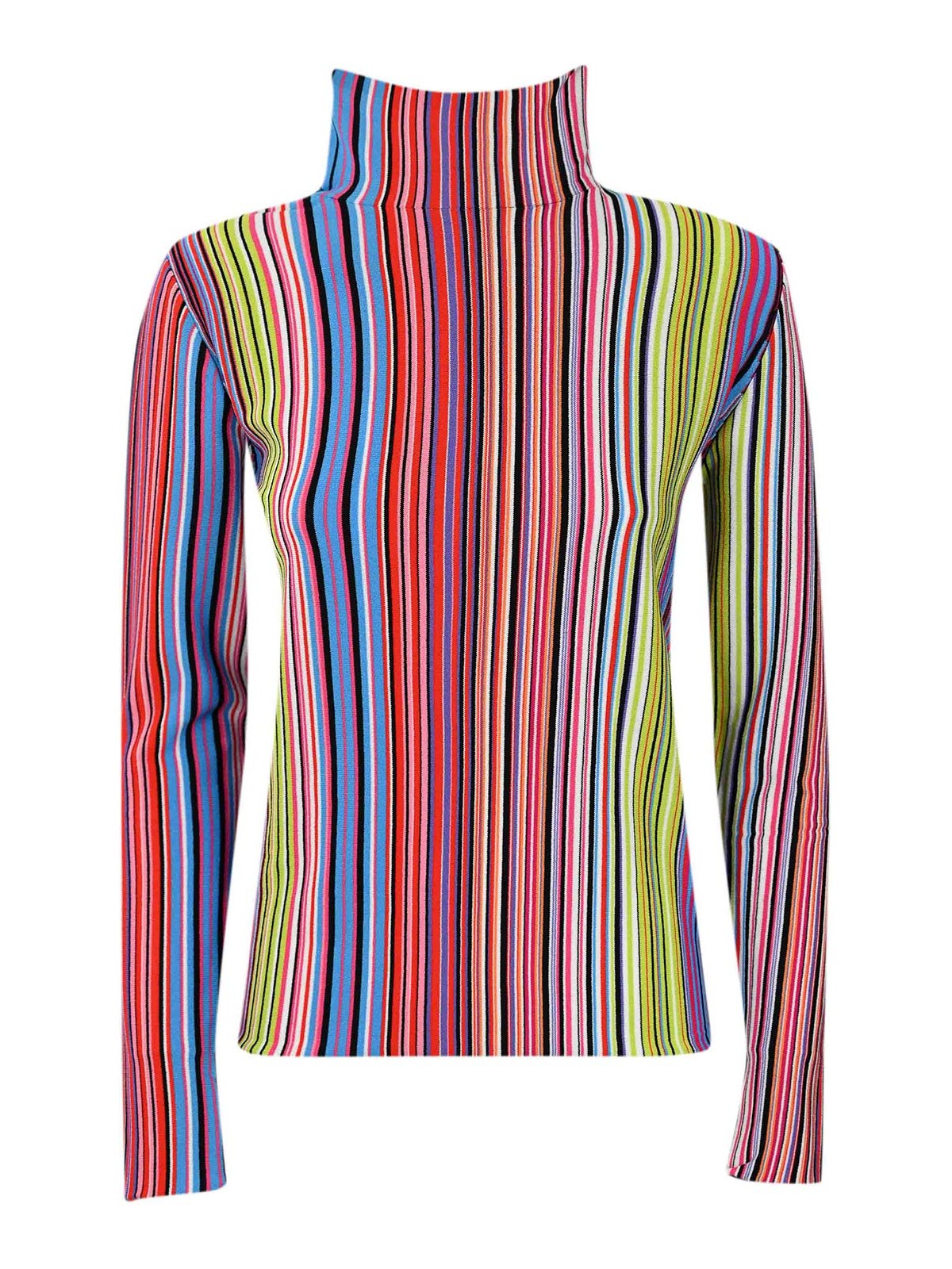 Shop Liviana Conti Suéter Cuello Redondo - Multicolor In Multicolour