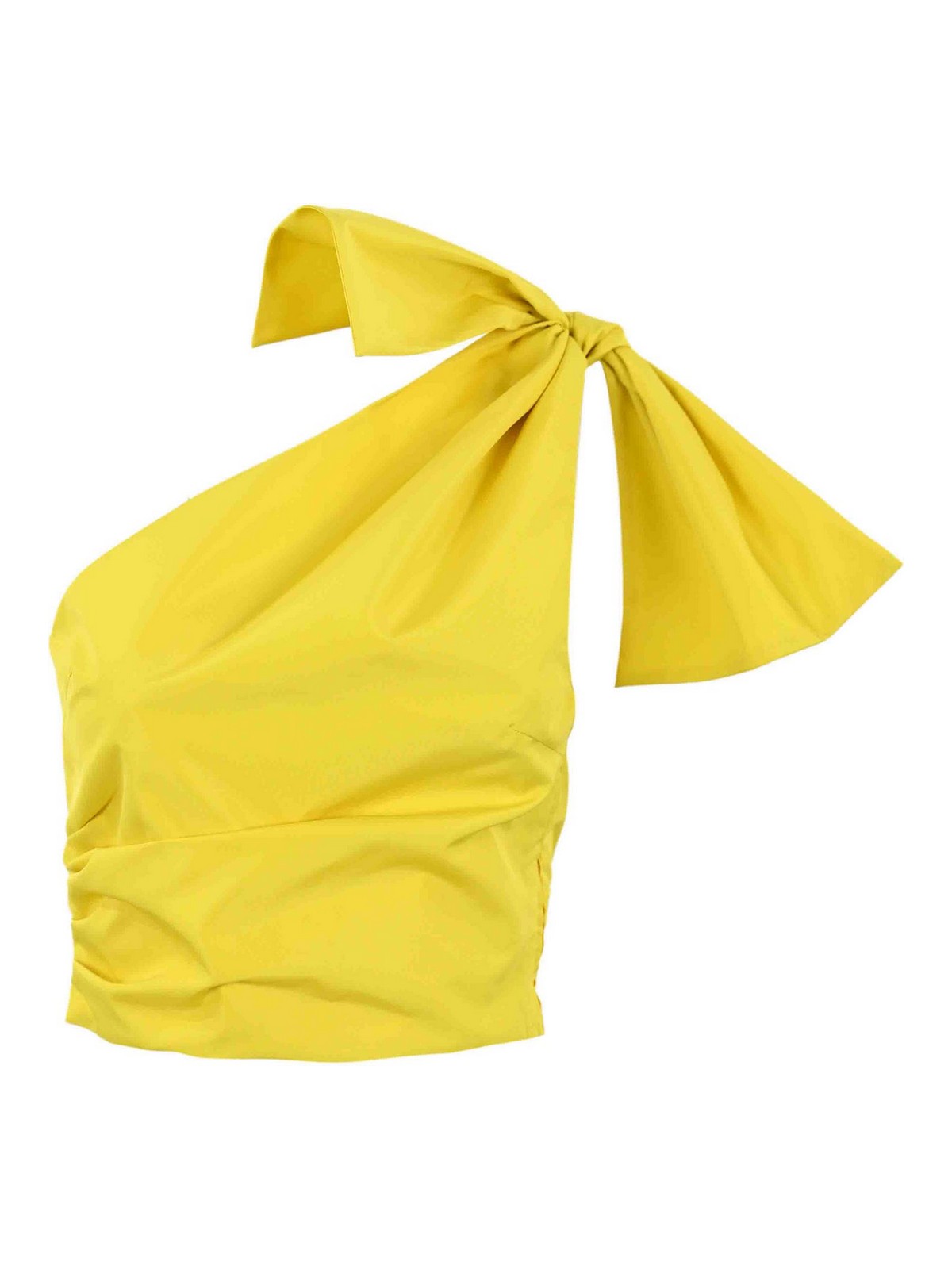Shop Pinko Top - Nosiola In Yellow