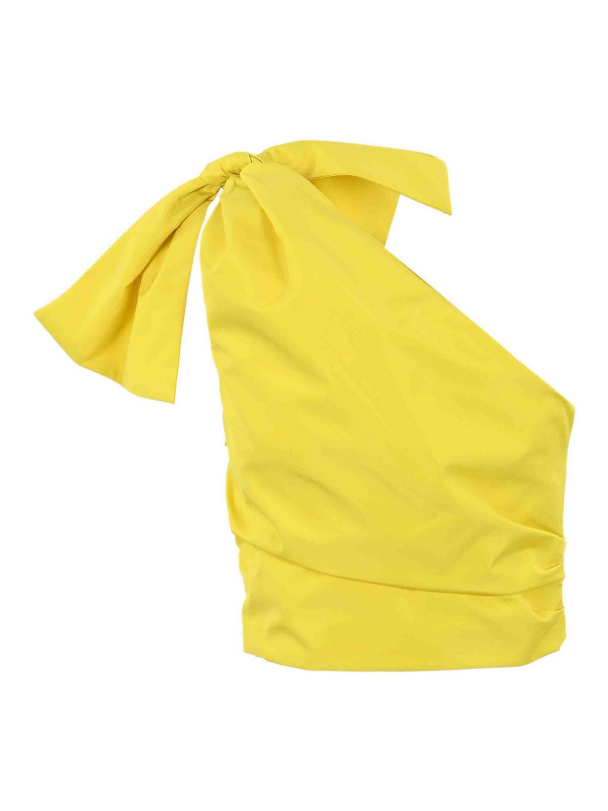Shop Pinko Top - Nosiola In Yellow