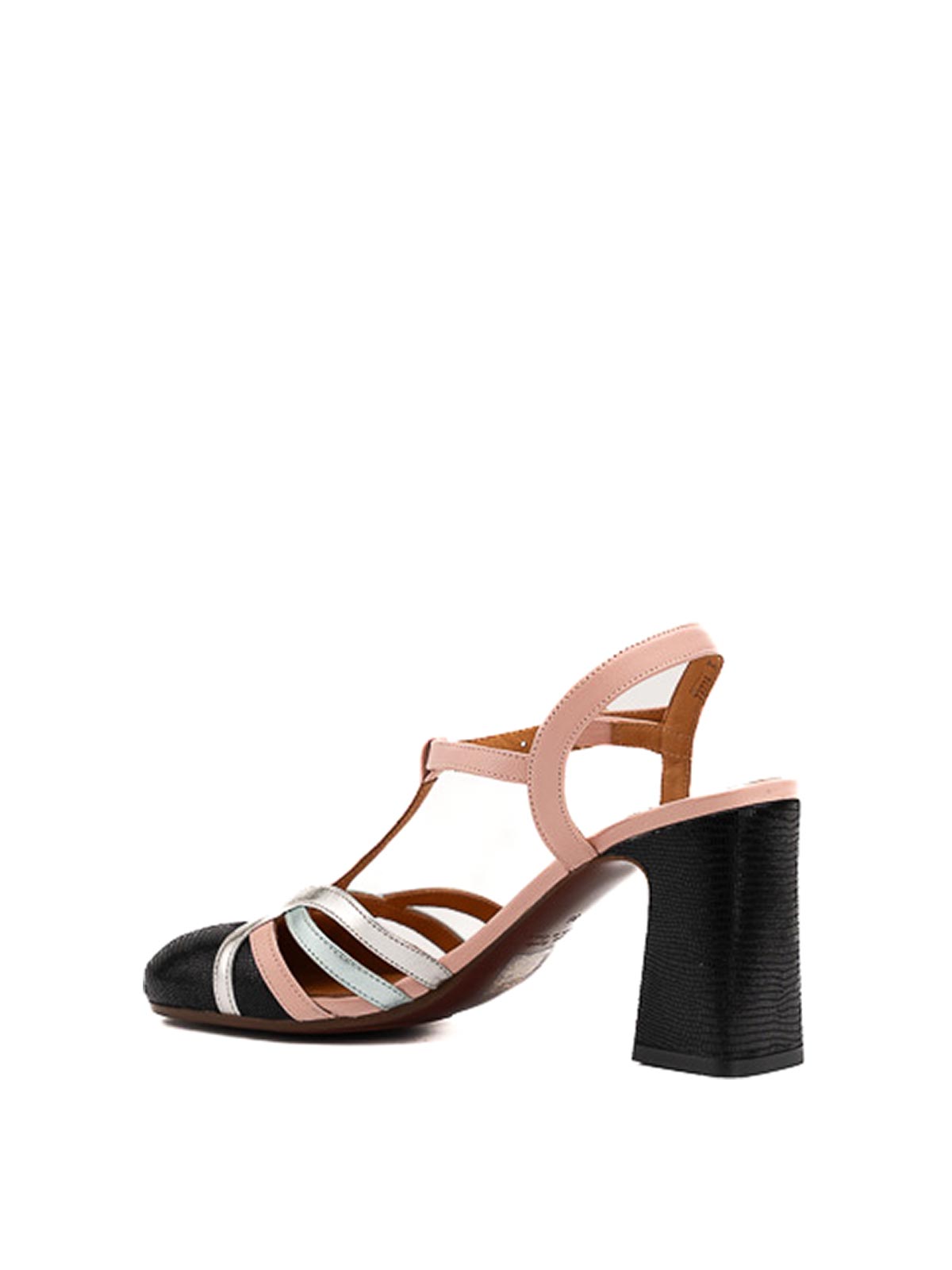 Shop Chie Mihara Mendy Leather Sandals In Beige