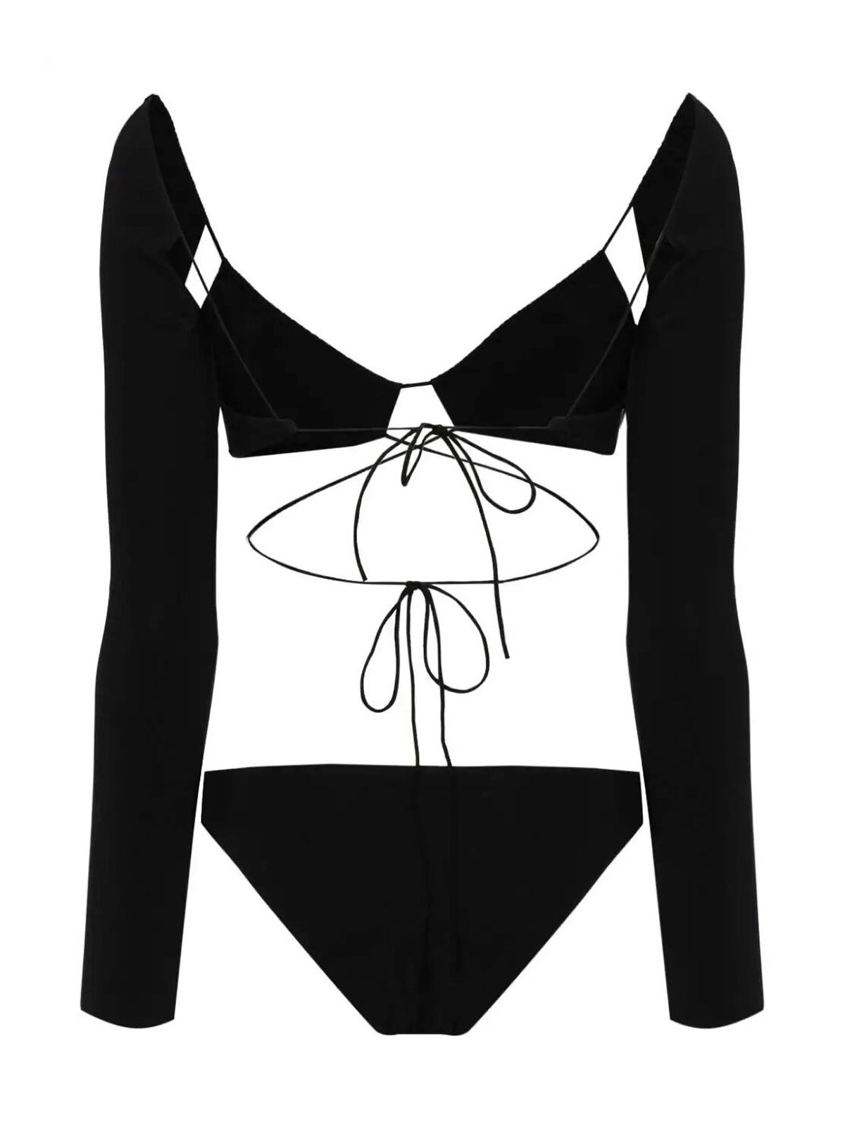 Shop Amazuìn Sue Swimsuit In Black