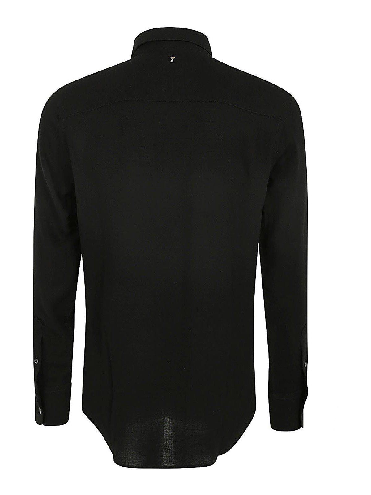 Shop Ami Alexandre Mattiussi Camisa - Negro In Black