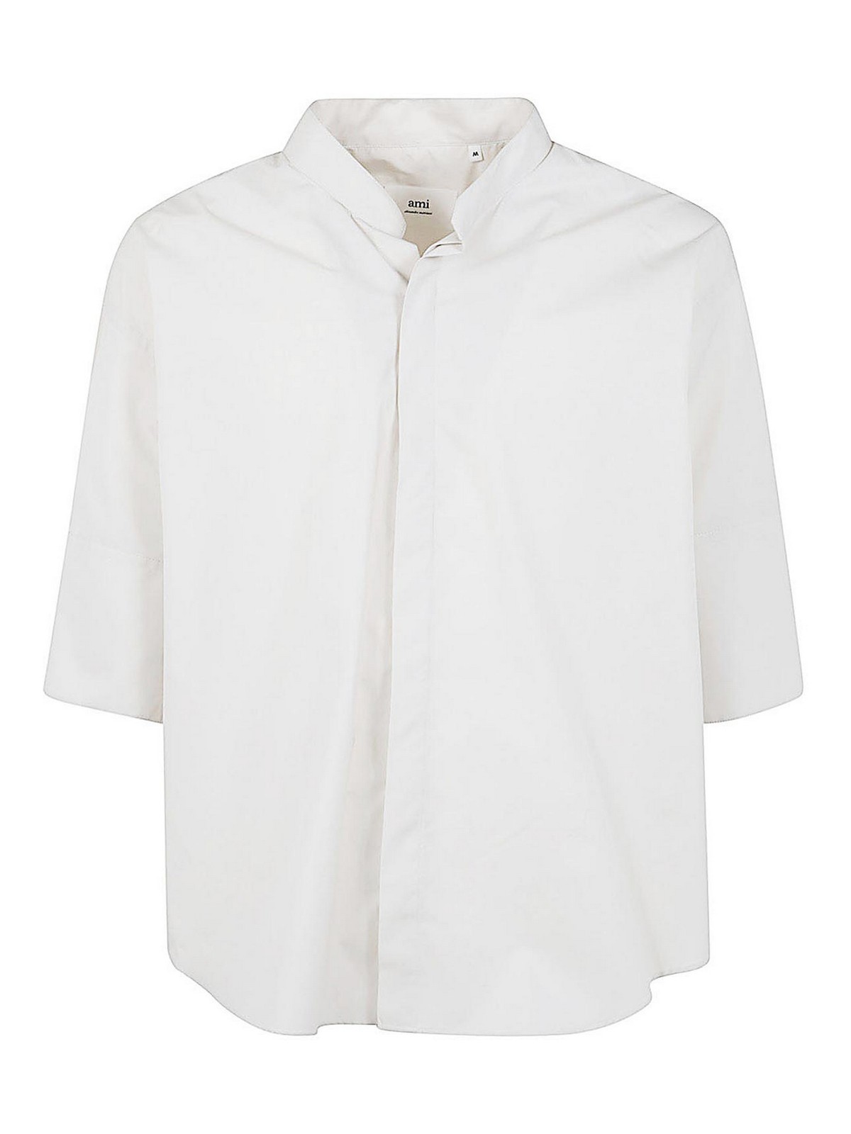 Shop Ami Alexandre Mattiussi Camisa - Blanco In White