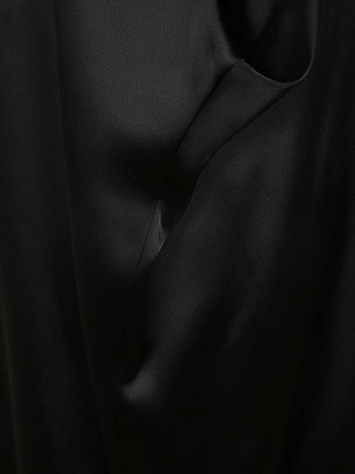 Shop Ann Demeulemeester Vestido De Noche - Negro In Black