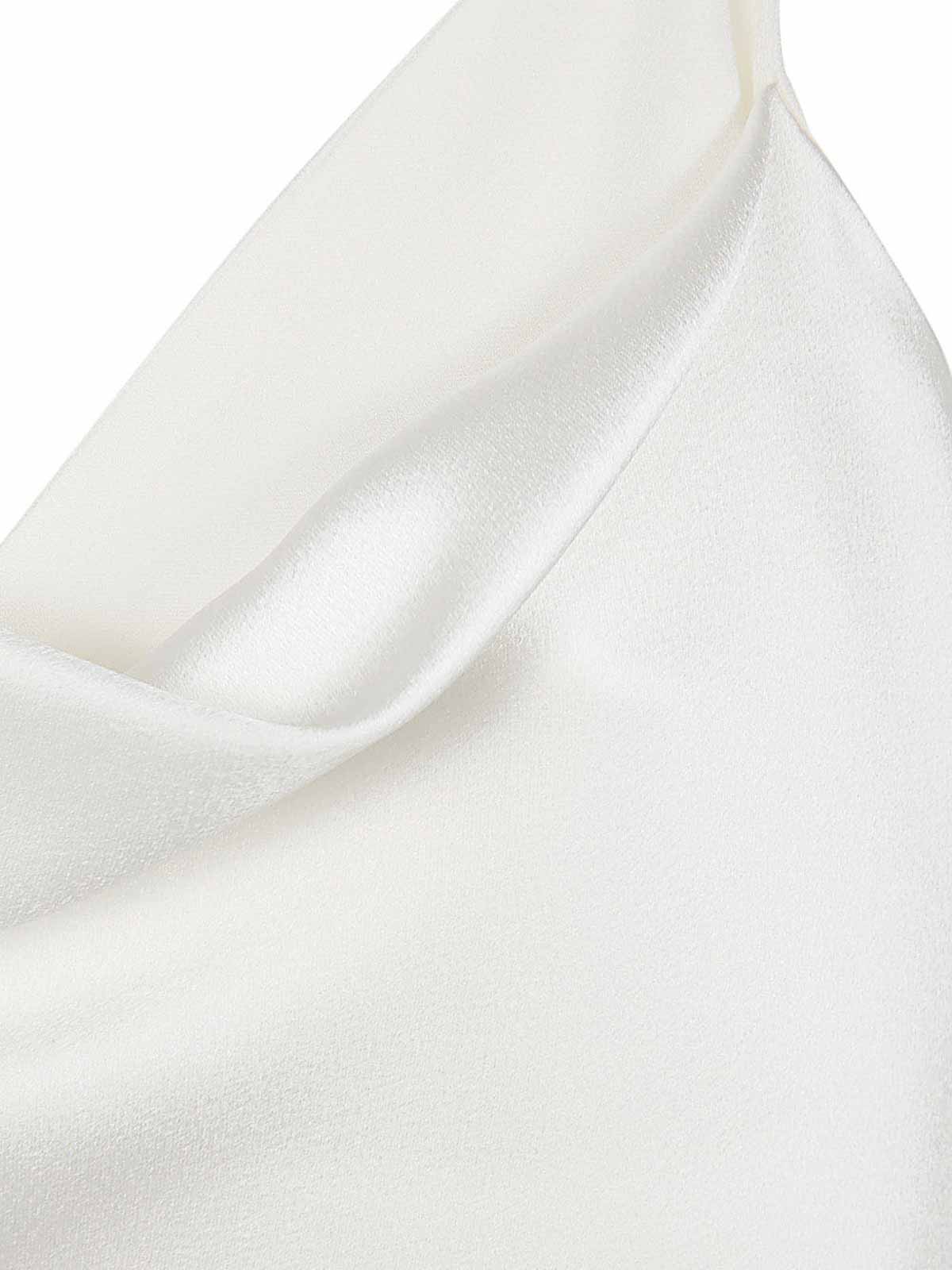 Shop Ann Demeulemeester Nura Long Slip Dress In White