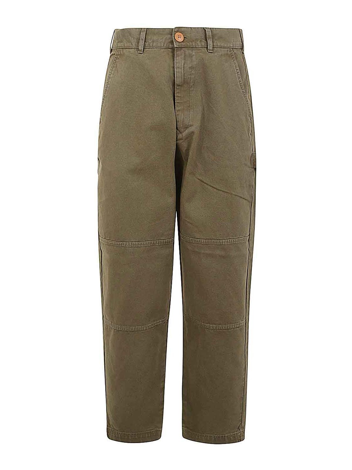 Shop Barbour Chesterwood Work Trousers In Green