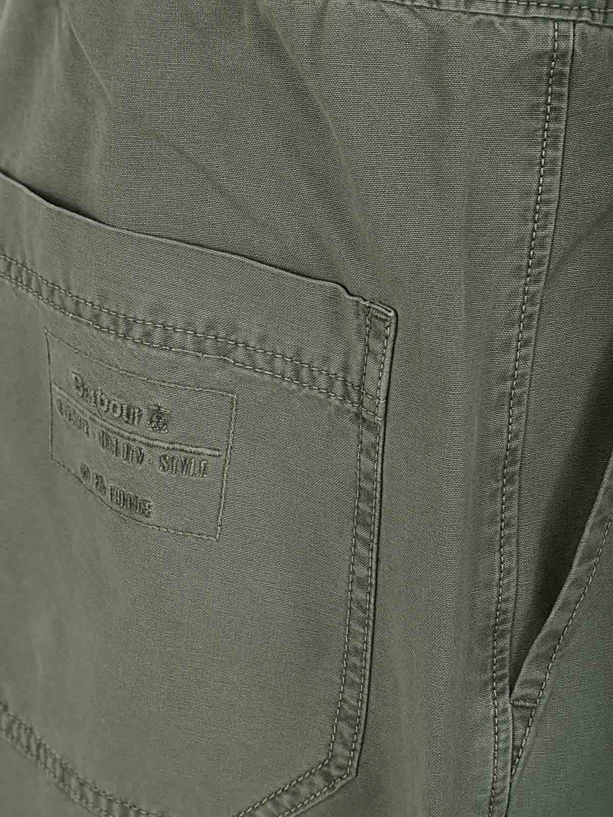 Shop Barbour Grindle Trousers In Green