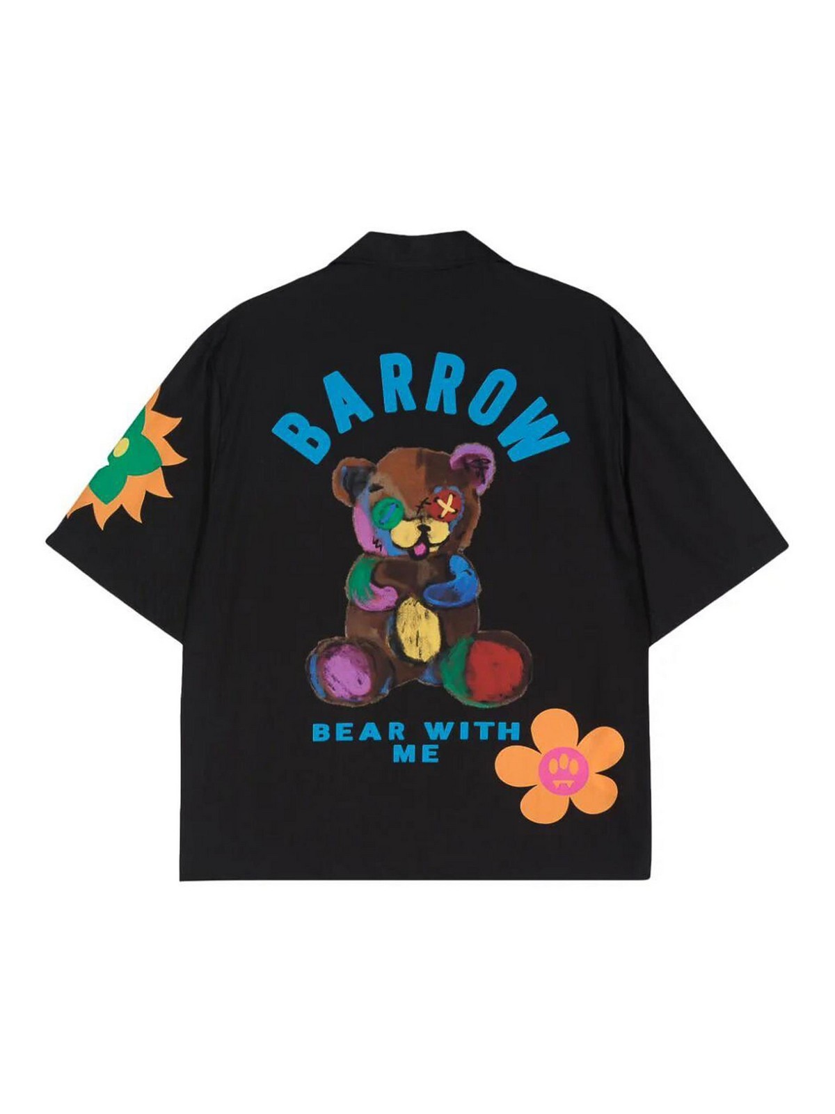 Shop Barrow Popeline Shirt In Black