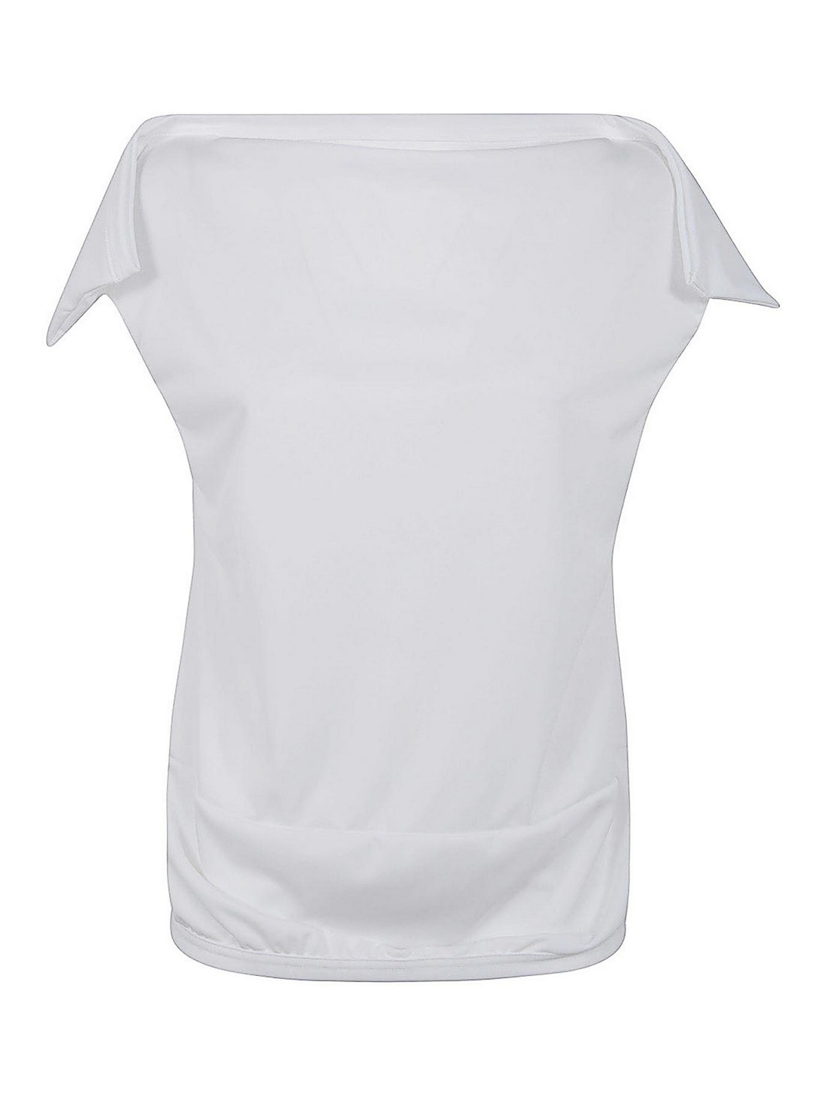 Shop Comme Des Garçons Logo T-shirt In White