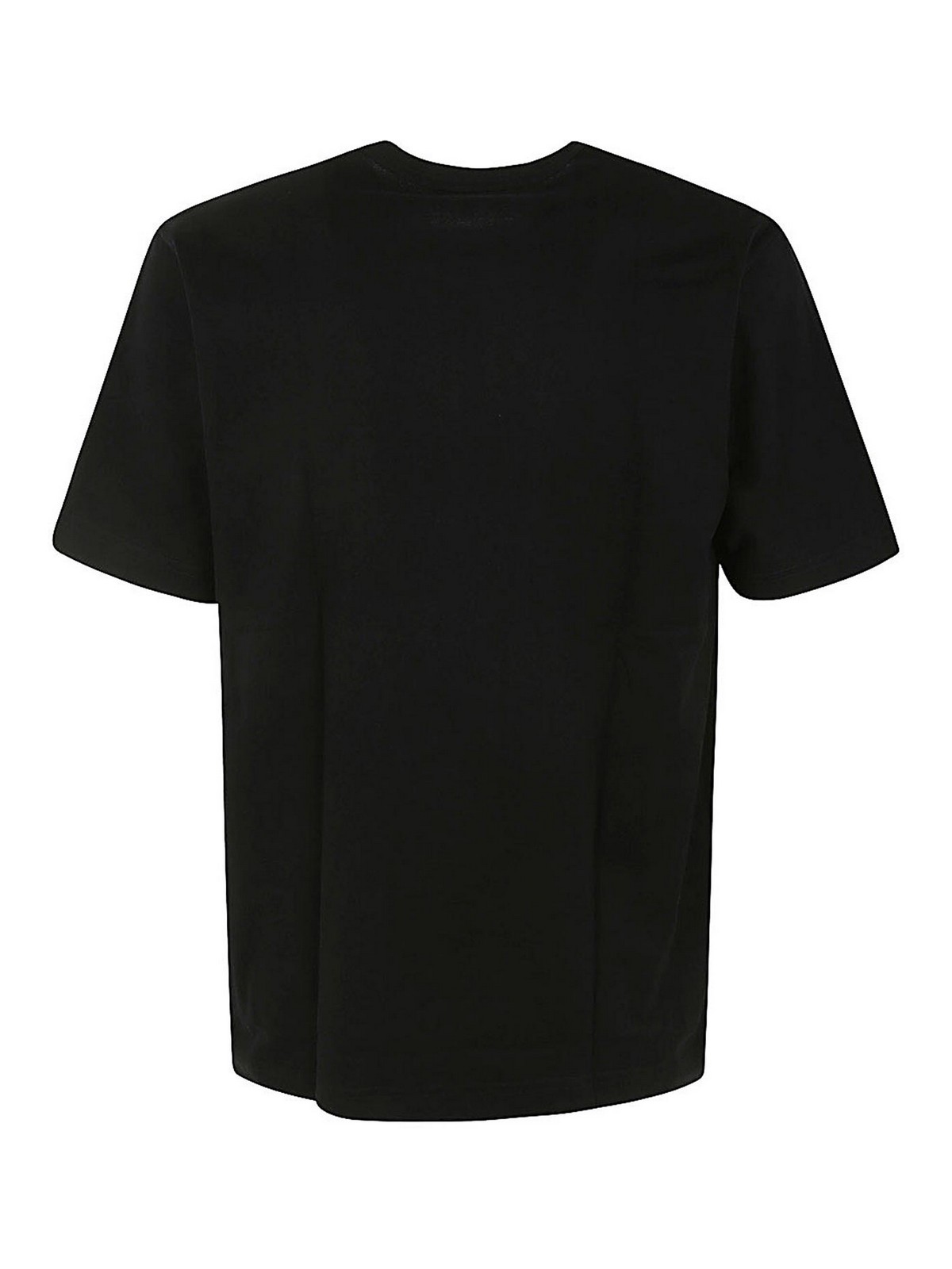 Shop Comme Des Garcons Hommes Plus Iconic T-shirt With Logo In Black